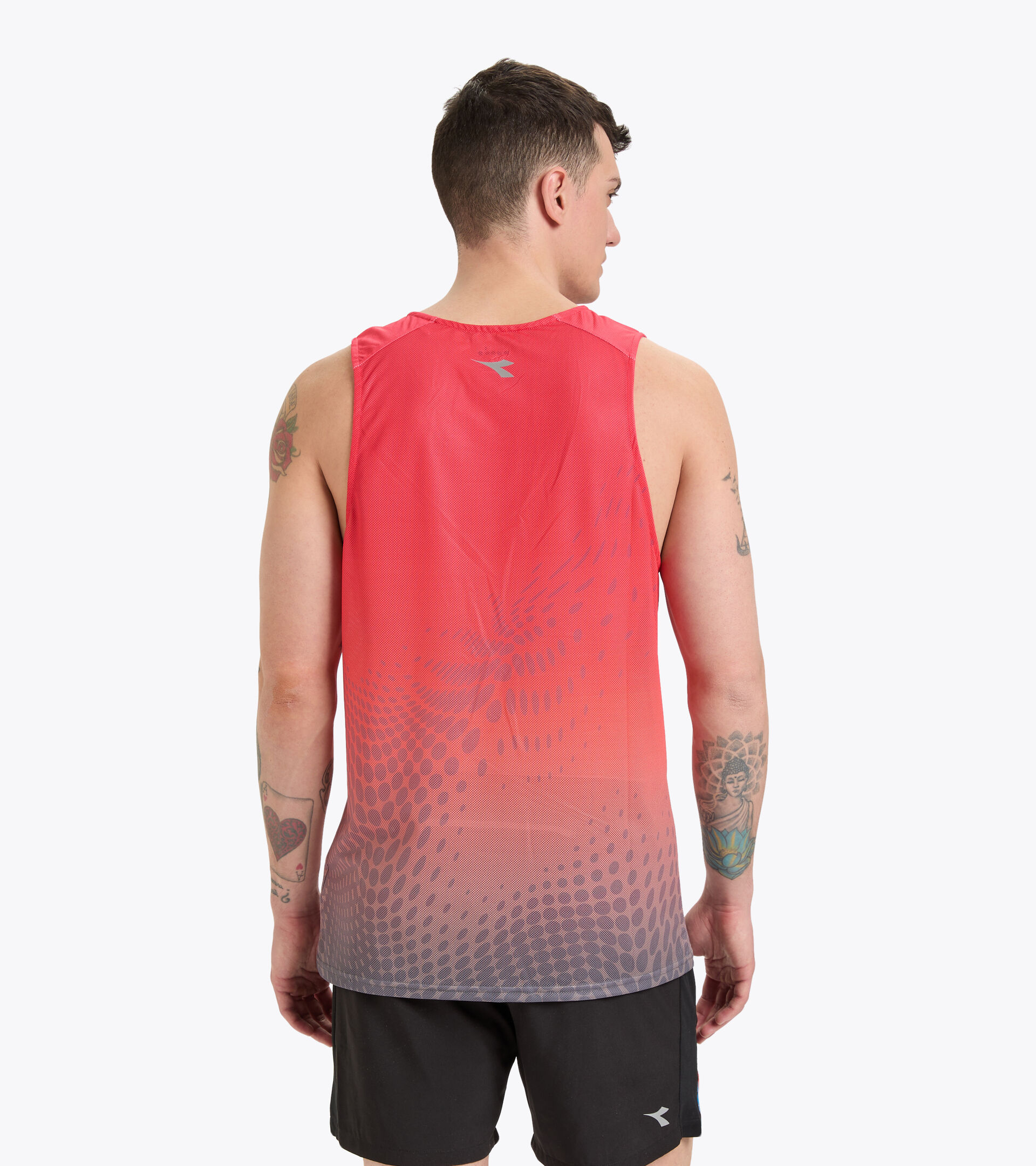 Canotta da running super light - Uomo SUPER LIGHT TANK BE ONE FIERY MURRINA - Diadora