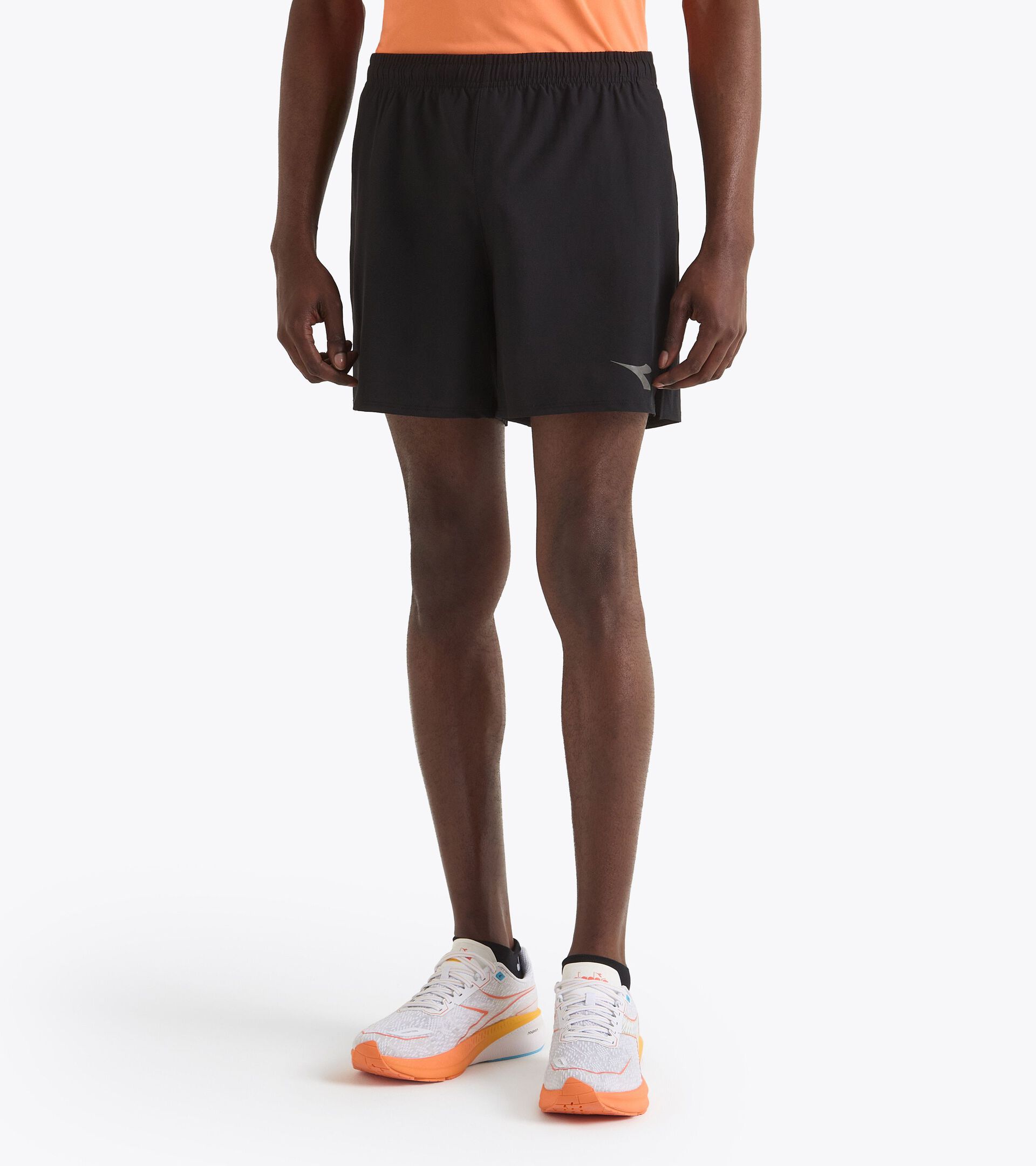 5’’ running shorts - Men’s SHORTS RUN 5 BLACK - Diadora