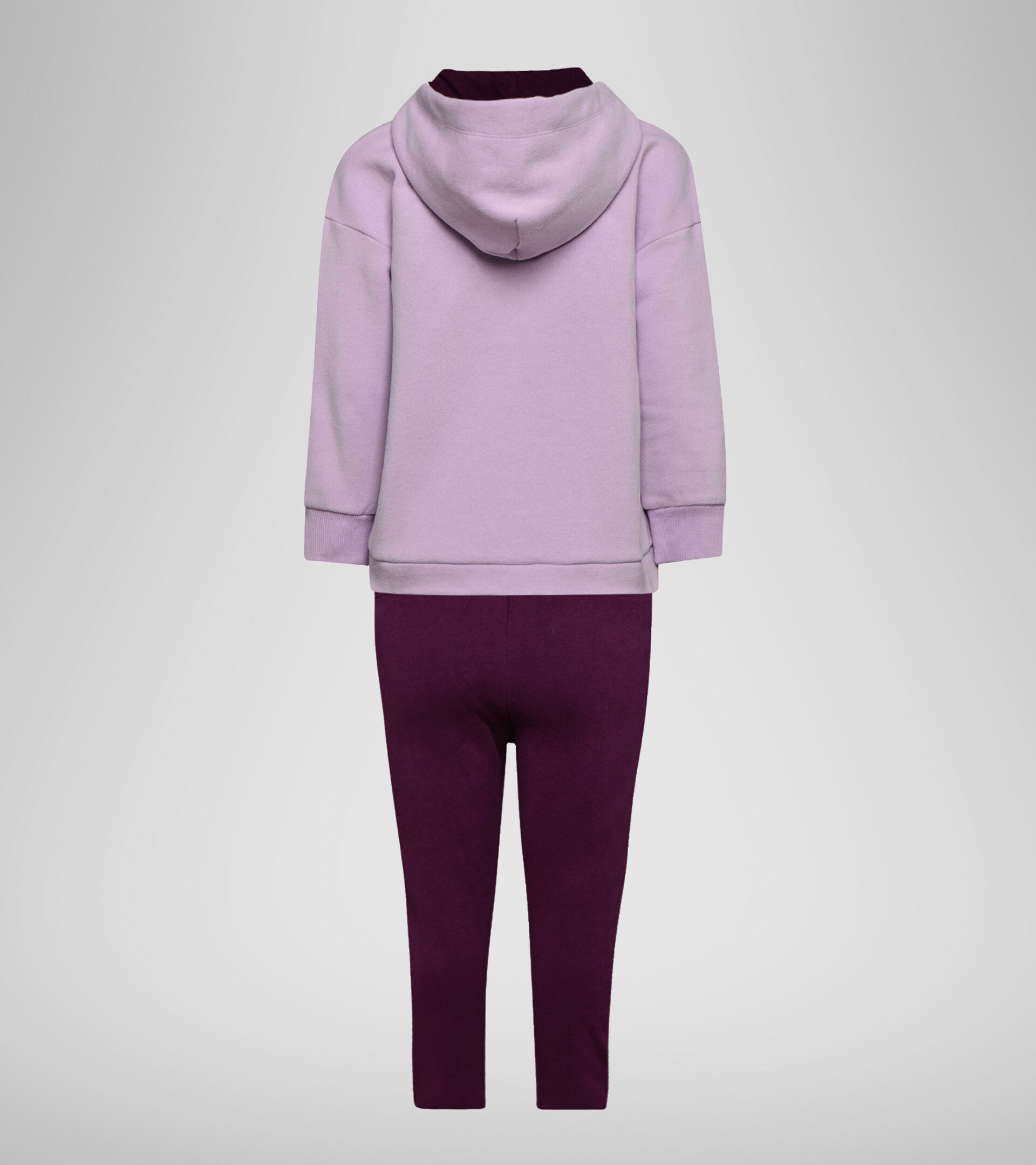 Tracksuit - Girls JG.HOODIE FZ SUIT 5PALLE VIOLET ORCHID - Diadora
