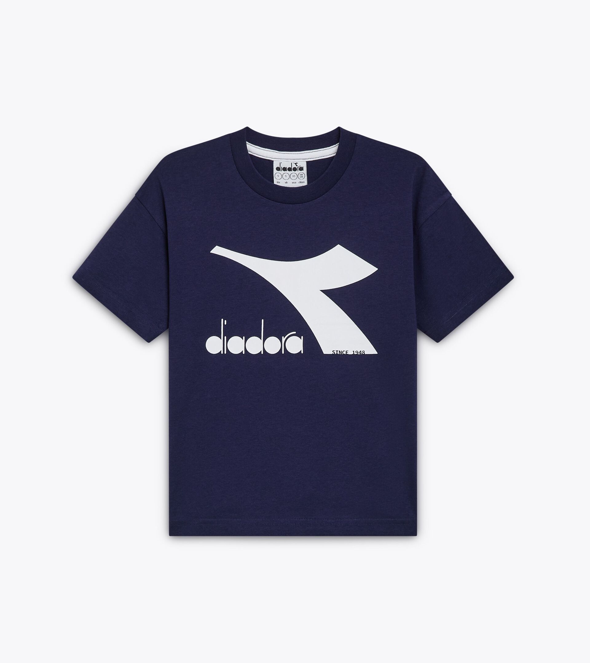 T-shirt sportiva - Bambini/e JU.T-SHIRT SS BL BLU CLASSICO - Diadora