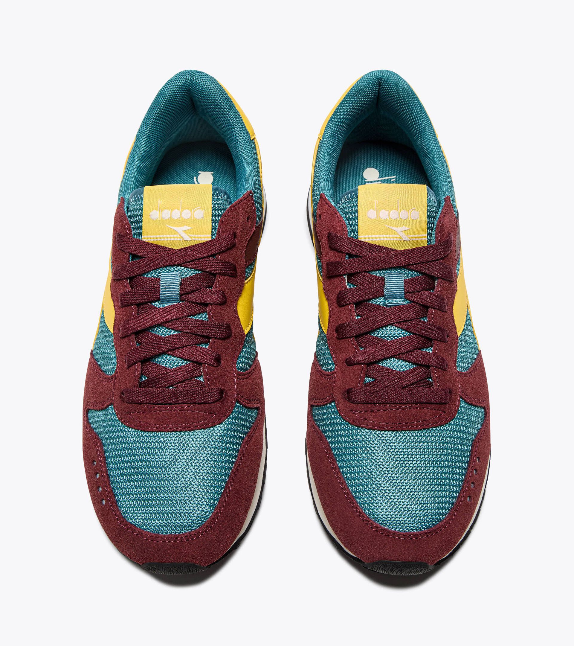 Suede leather sneaker - All-gender
 CAMARO M2 BRITTANY BLUE/HOT CHOCOLATE - Diadora