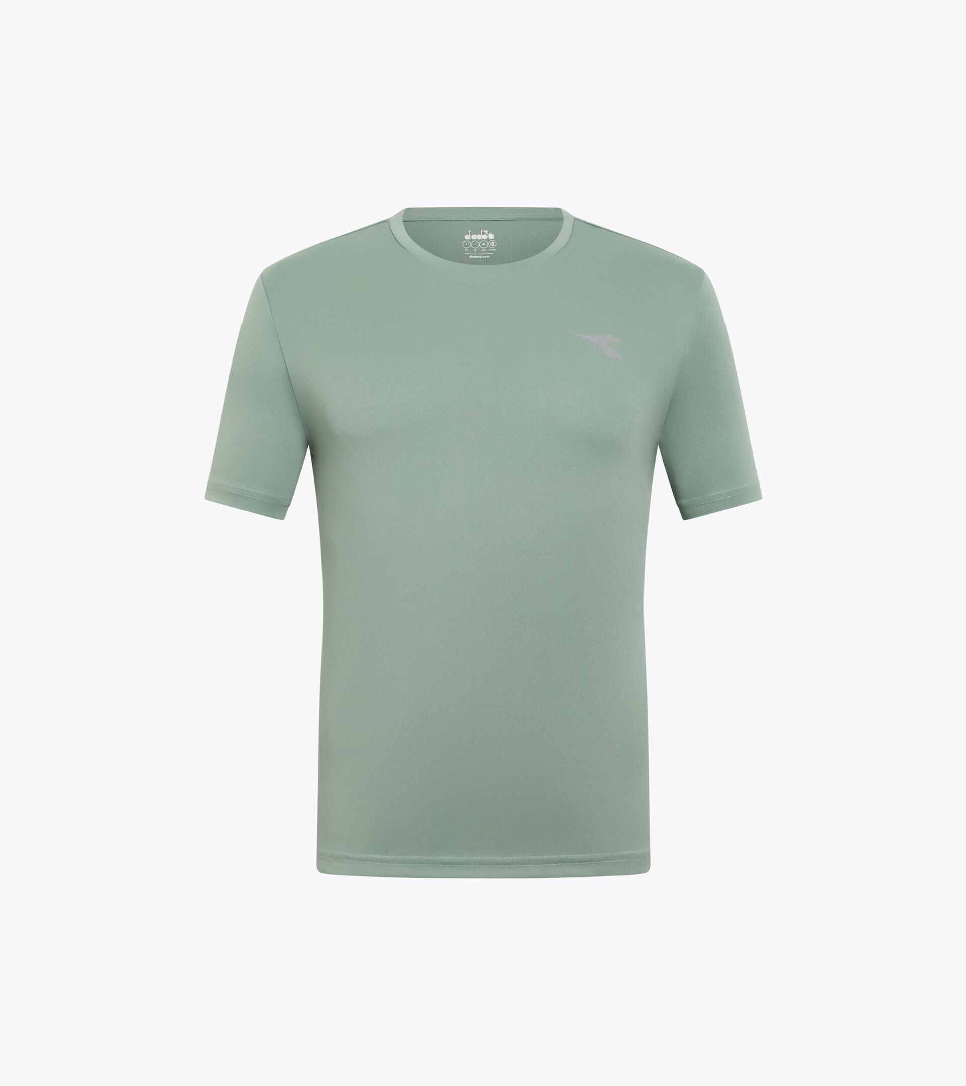 Sports t-shirt - Men SS T-SHIRT RUN ICEBERG GREEN - Diadora