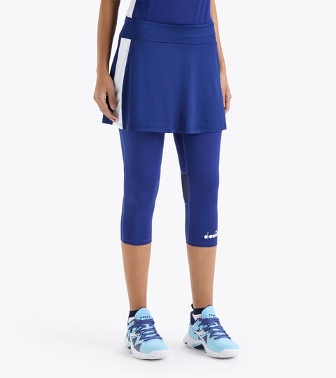 Tennis skirt - Women  L. POWER SKIRT BLUE PRINT - Diadora