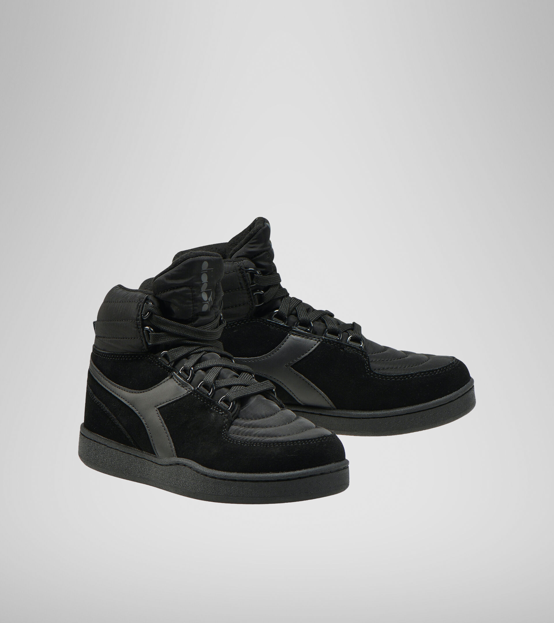 Sports shoe - Women MI BASKET MOON BLACK - Diadora