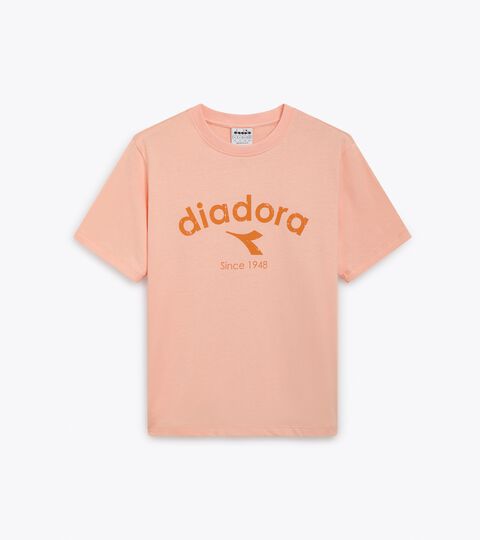 T-shirt - Gender Neutral
 T-SHIRT SS ATHL. LOGO PEACH PARFAIT - Diadora