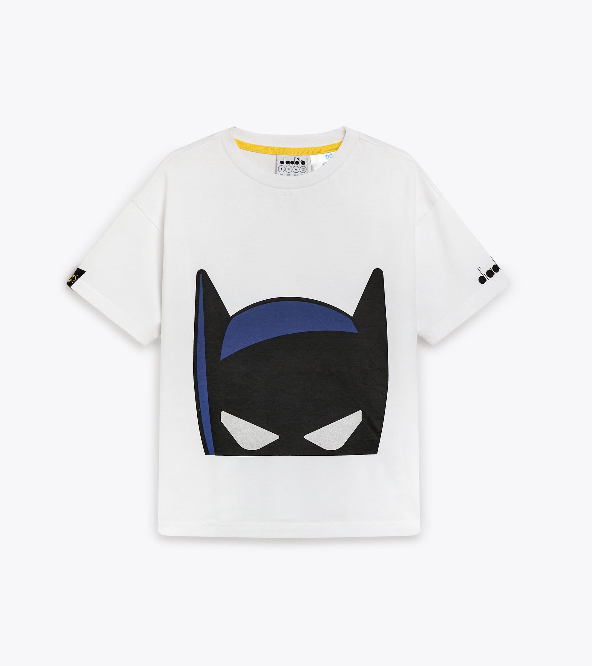 T-shirt supereroi - Bambini e bambine 
 JU.T-SHIRT SS SUPERHEROES BIANCO OTTICO - Diadora