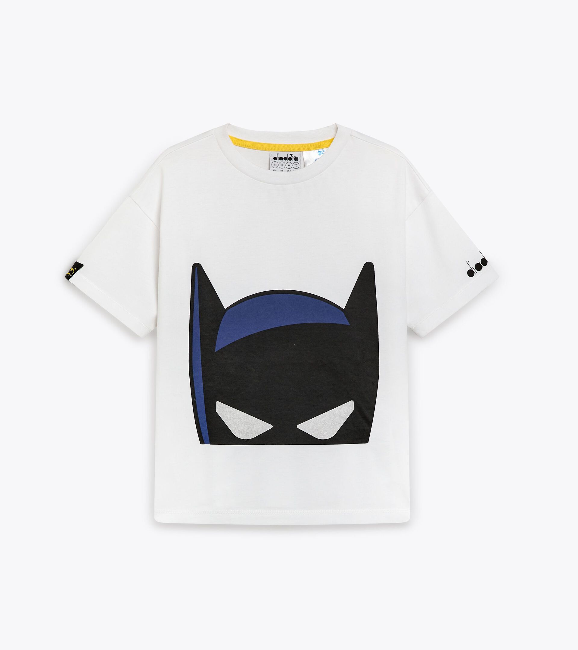 T-shirt super-héros - Garçon et fille JU.T-SHIRT SS SUPERHEROES BLANC VIF - Diadora