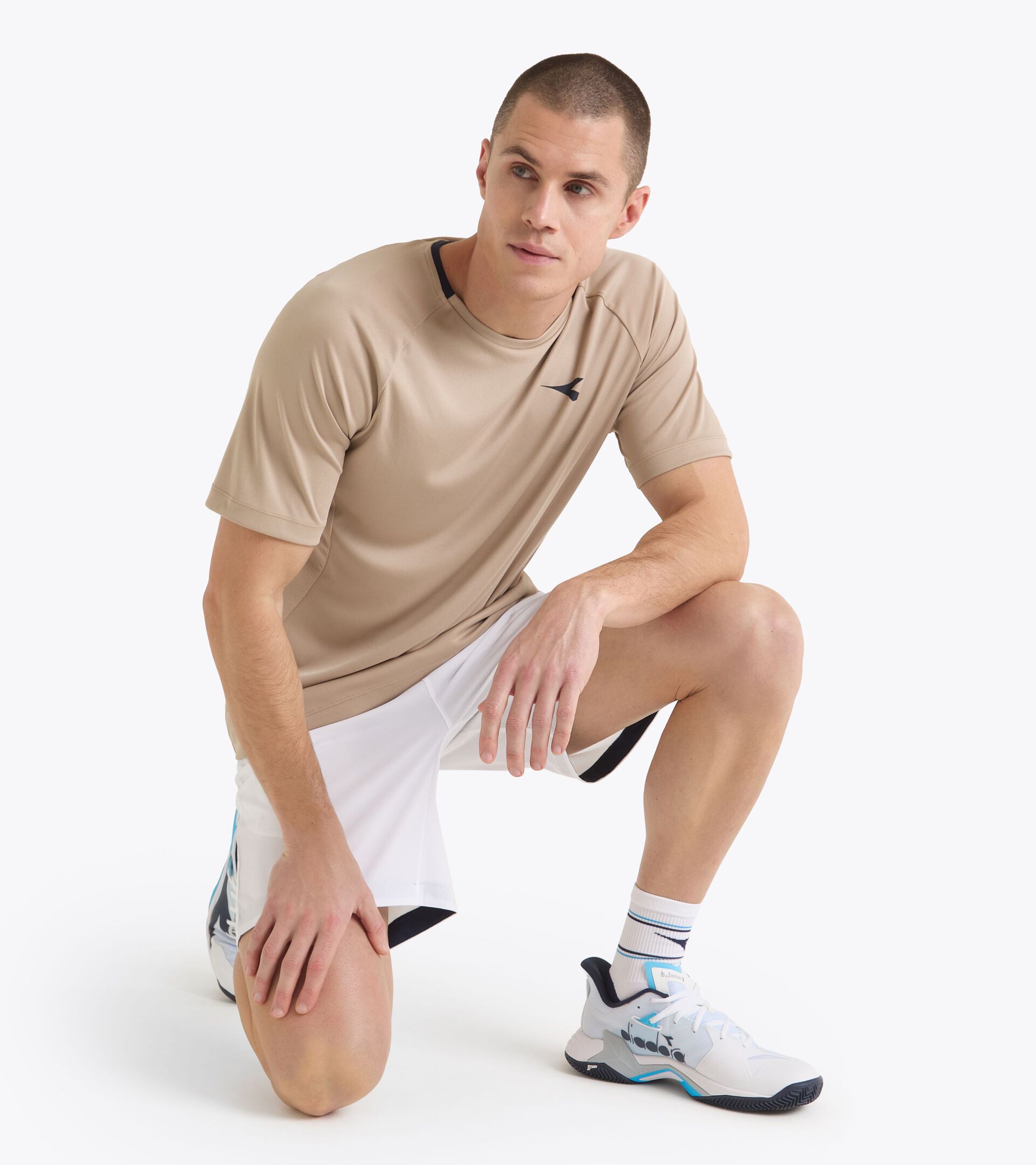 Tennis t-shirt - Men’s SS T-SHIRT TENNIS HUMUS - Diadora