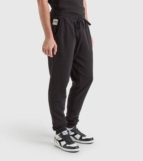 Cotton sports trousers - Made in Italy - Men JOGGER PANT MII BLACK - Diadora