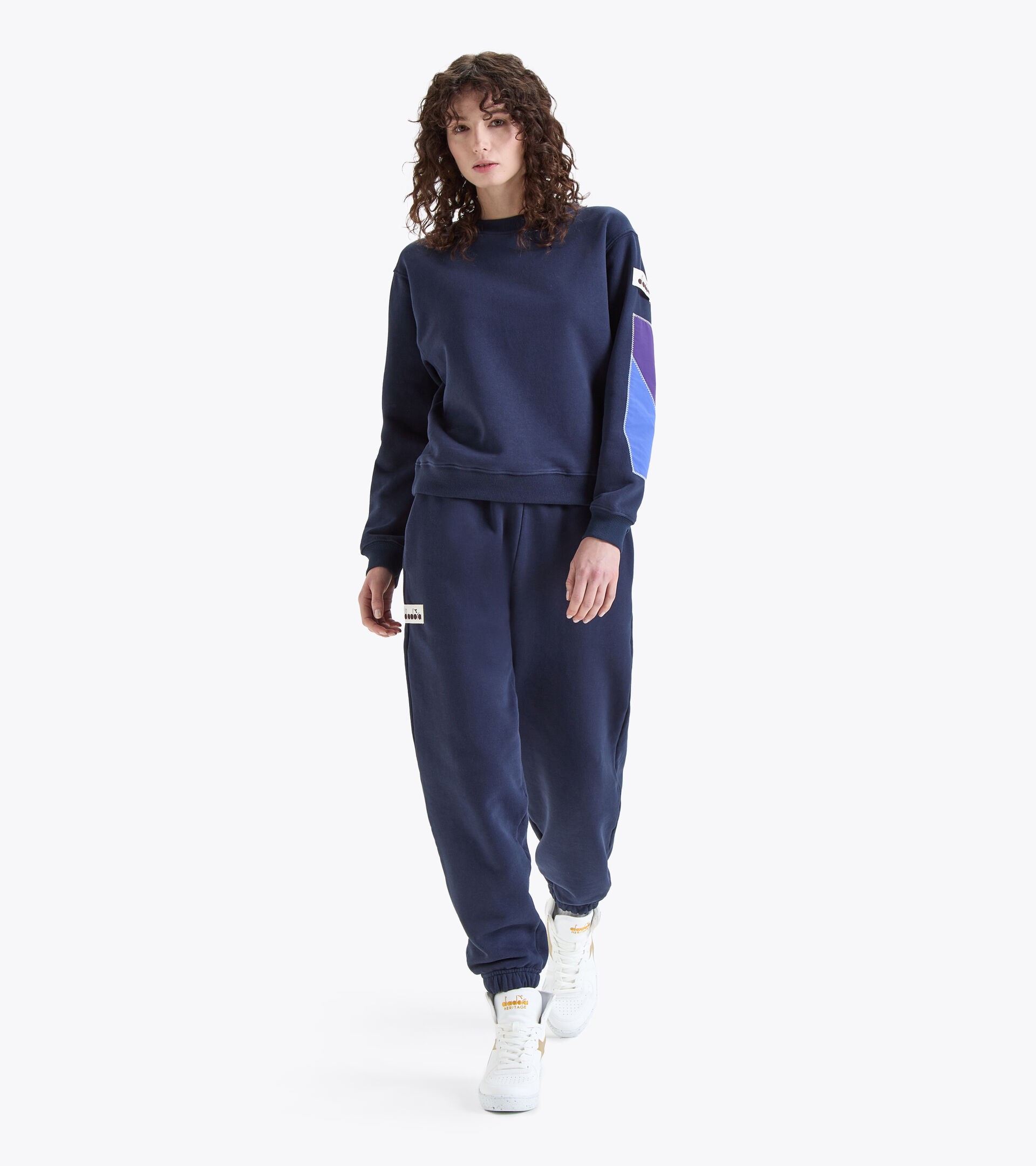 Sweatpants Made in Italy 2030 - Women L. PANT 2030 BLUE CORSAIR - Diadora