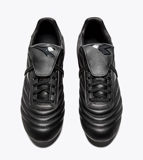 Scarpa da calcio in pelle per terreni compatti - Uomo BRASIL ICON LT T MDPU NERO - Diadora