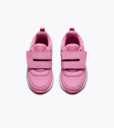 Running shoes - Boys and girls FALCON 6 SL I BEGONIA PINK/WHITE - Diadora