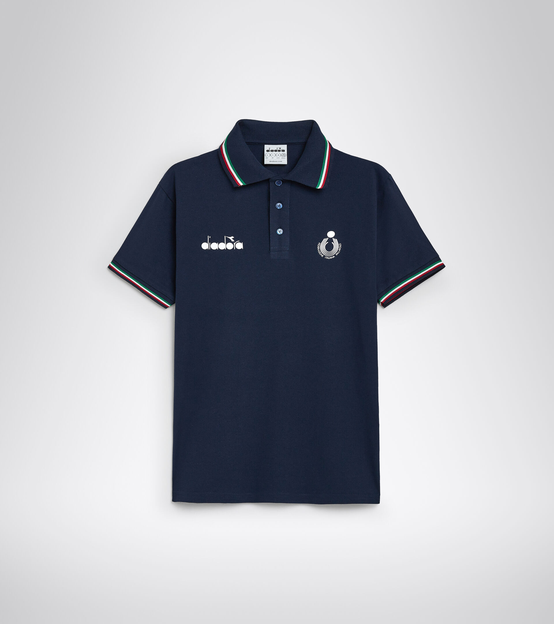 Polo de representación - Selección Italiana de Vóley Playa POLO RAPPRESENTANZA BV ITALIA AZUL MARINO BLAZER - Diadora