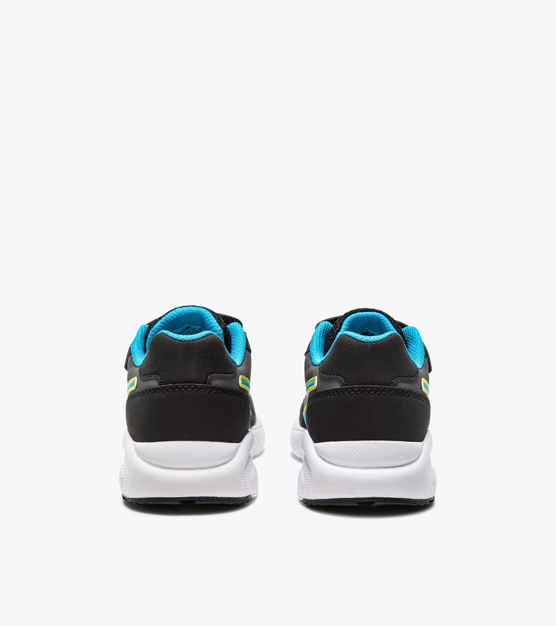 Laufschuh Junior - Für alle Geschlechter FALCON 5 JR V STEEL GRAY /BLUE FLUO - Diadora