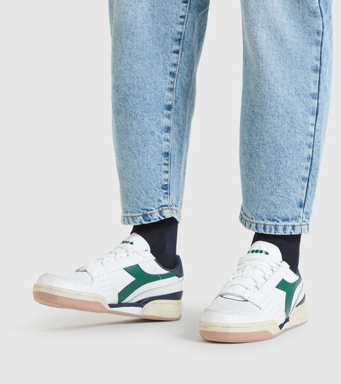 DAVIS LEATHER, BLU PROFONDO/BIANCO OTTICO Zapatillas deportivas - Hombre  DAVIS LEATHER BLU PROFONDO/BIANCO OTTICO - Diadora