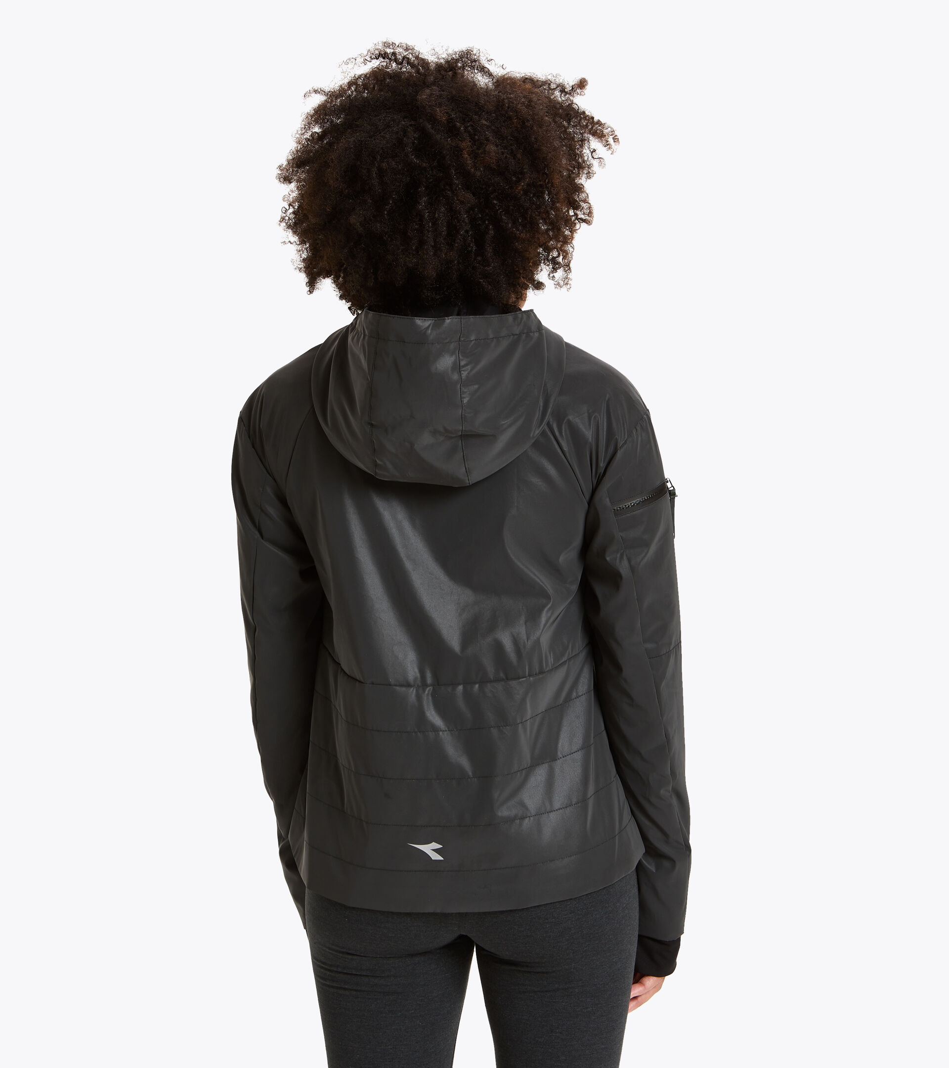 Apparel Sport DONNA L. BRIGHT JACKET BE ONE BLACK Diadora