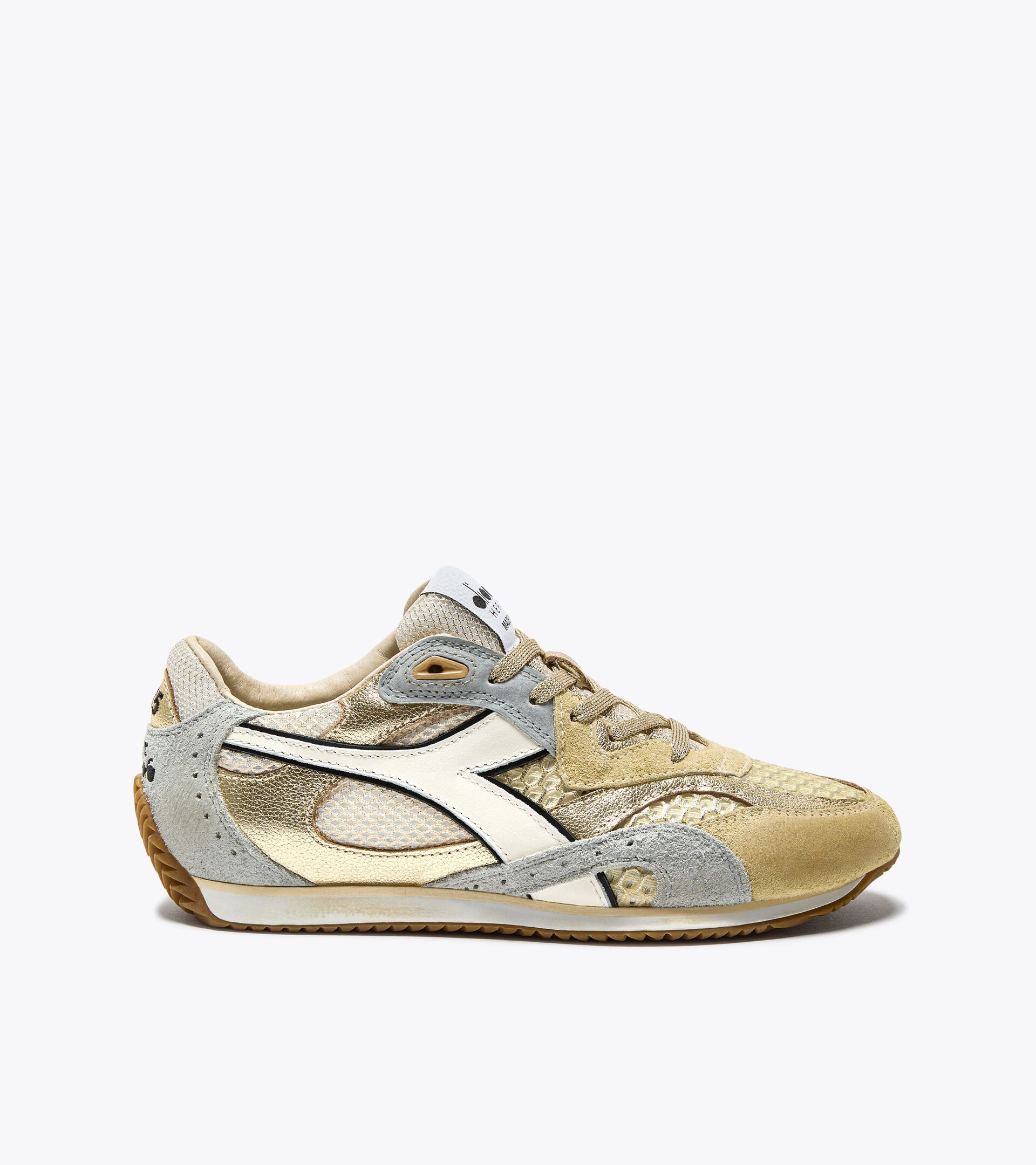 Heritage leather sneaker - Made In Italy - Women’s EQUIPE REVENGE WN PALE GOLD - Diadora