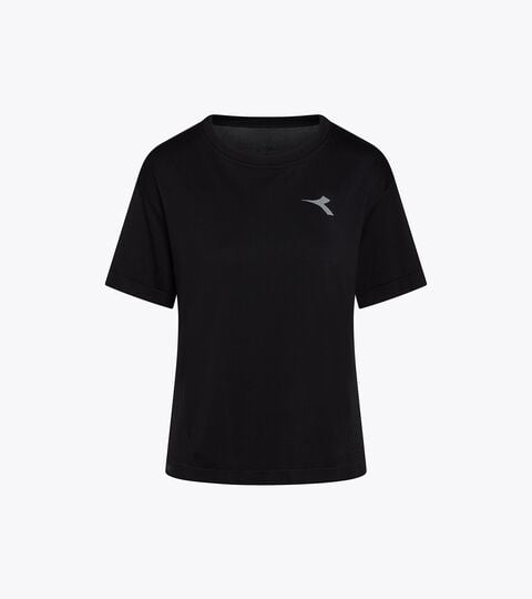 Thermoregulating Technical T-shirt - STRATOUNO Running - Women&rsquo;s L. SS T-SHIRT STRATOUNO BLACK - Diadora