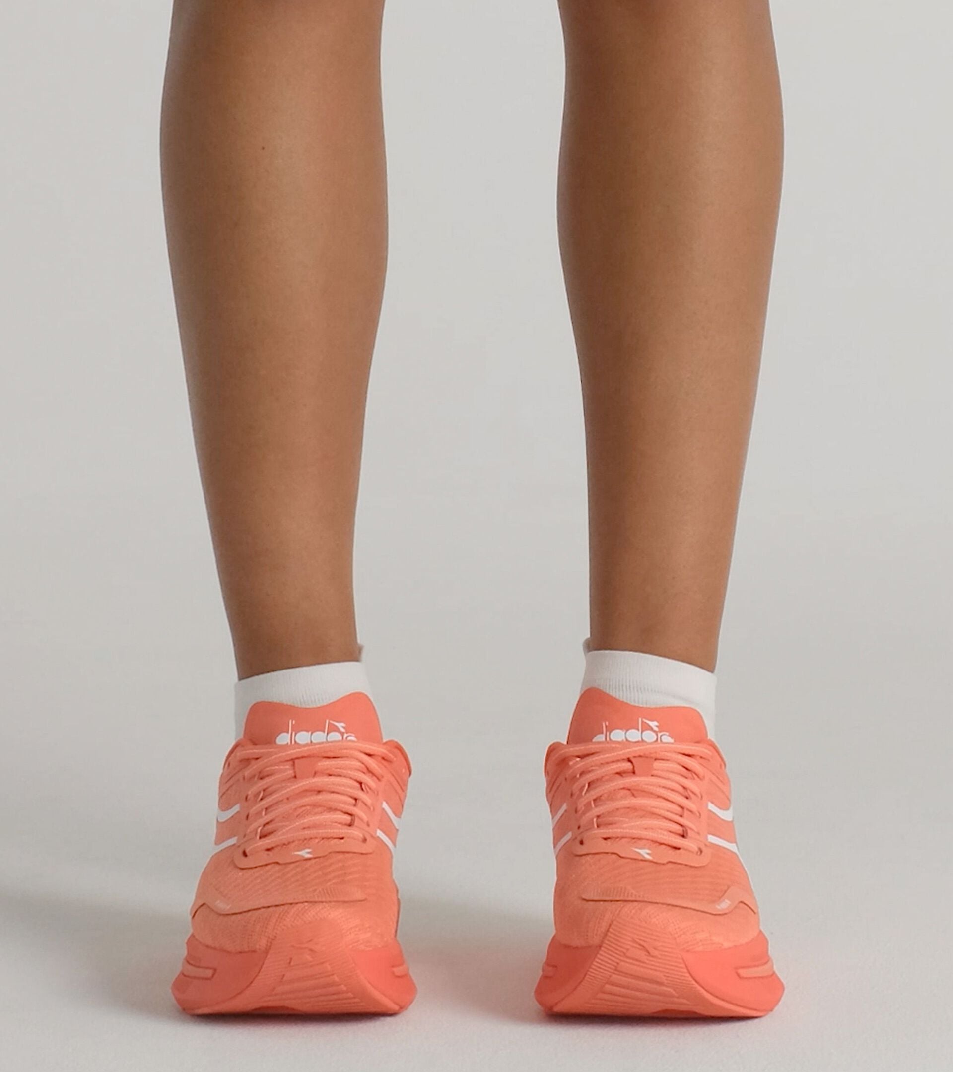 Neutral running shoe - Comfort and stability - Women's CELLULA  2 W CORAL/HOT CORAL - Diadora