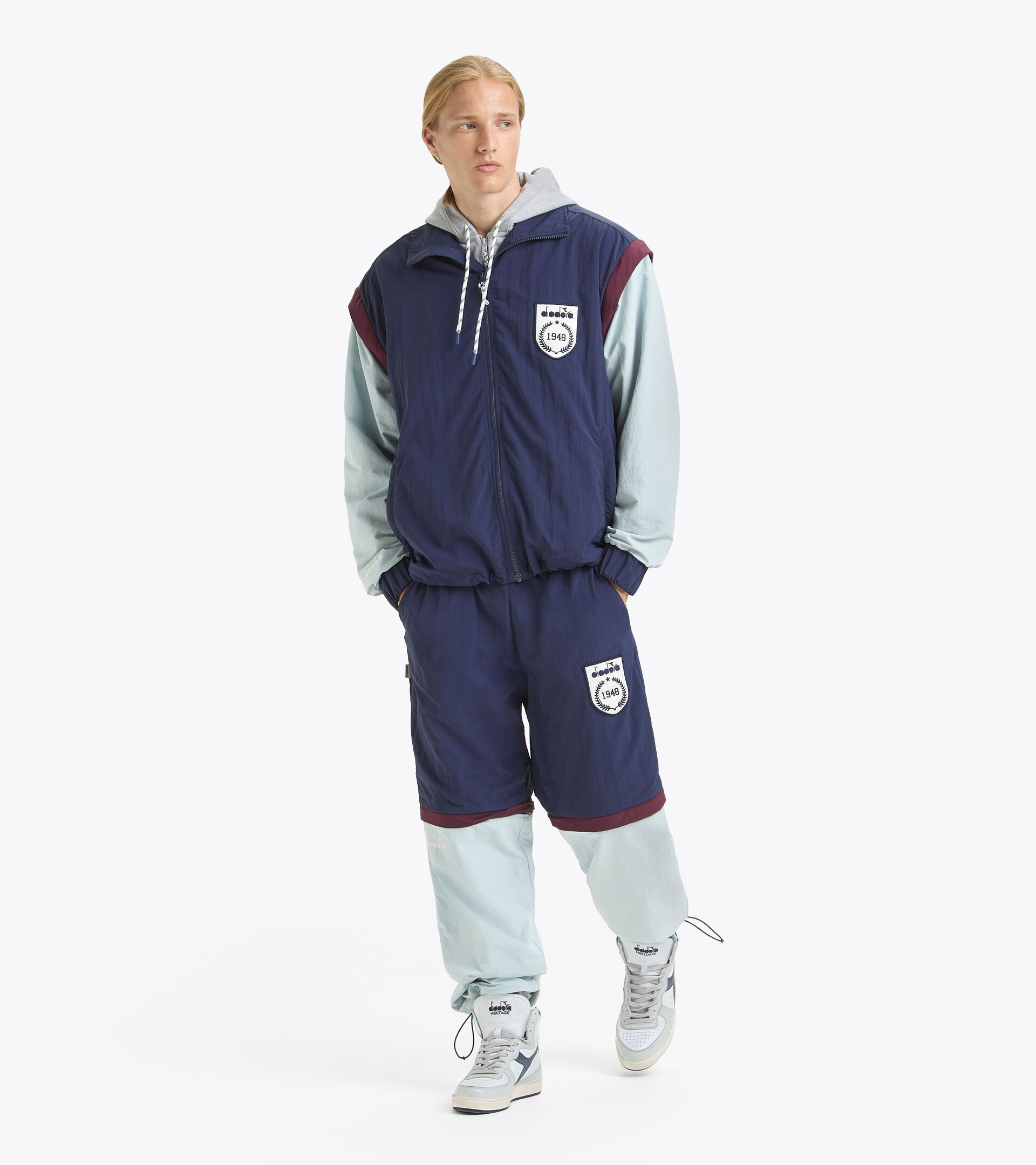 Track Jacket - Made in Italy - Gender Neutral TRACK JACKET LEGACY OCEANA/HOCHHAUS/WINDSOR WEIN - Diadora