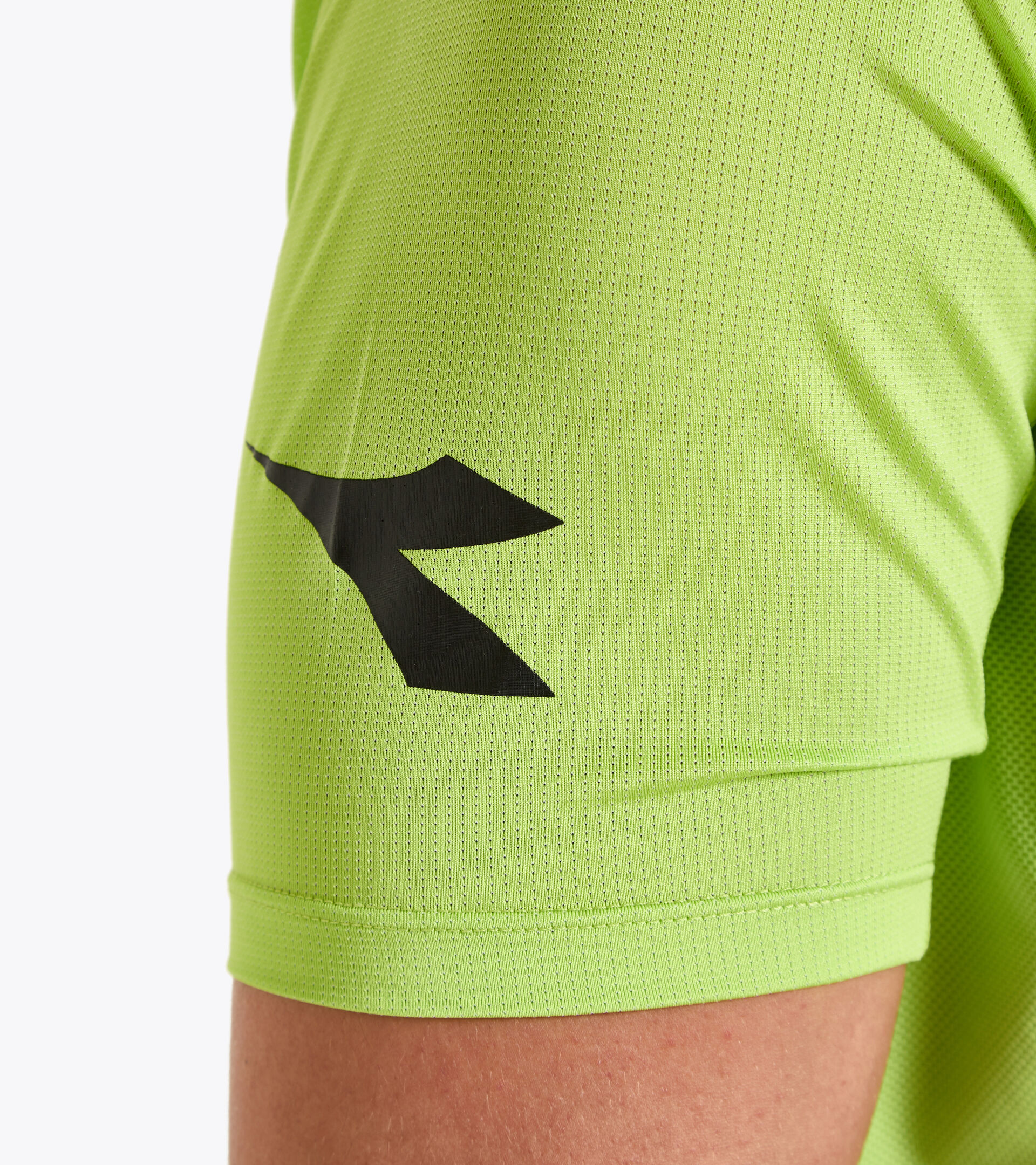 Workout-T-Shirt for men SS SUPER LIGHT T-SHIRT BUDDYFIT LIME GREEN - Diadora