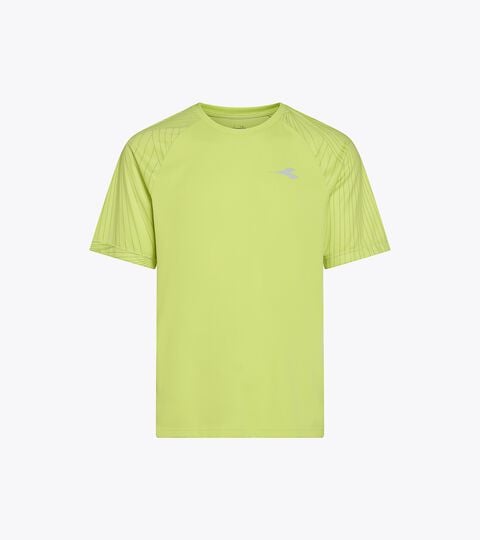 Short-sleeved T-shirt - Men&rsquo;s SS T-SHIRT COURT WILD LIME GREEN - Diadora