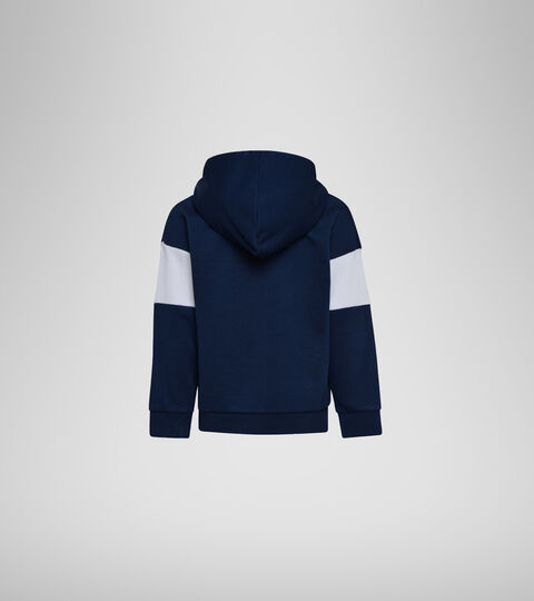 JB. HOODIE DIADORA CLUB, BLUE CORSAIR Hooded sweatshirt - Boys JB. HOODIE DIADORA CLUB BLUE CORSAIR - Diadora