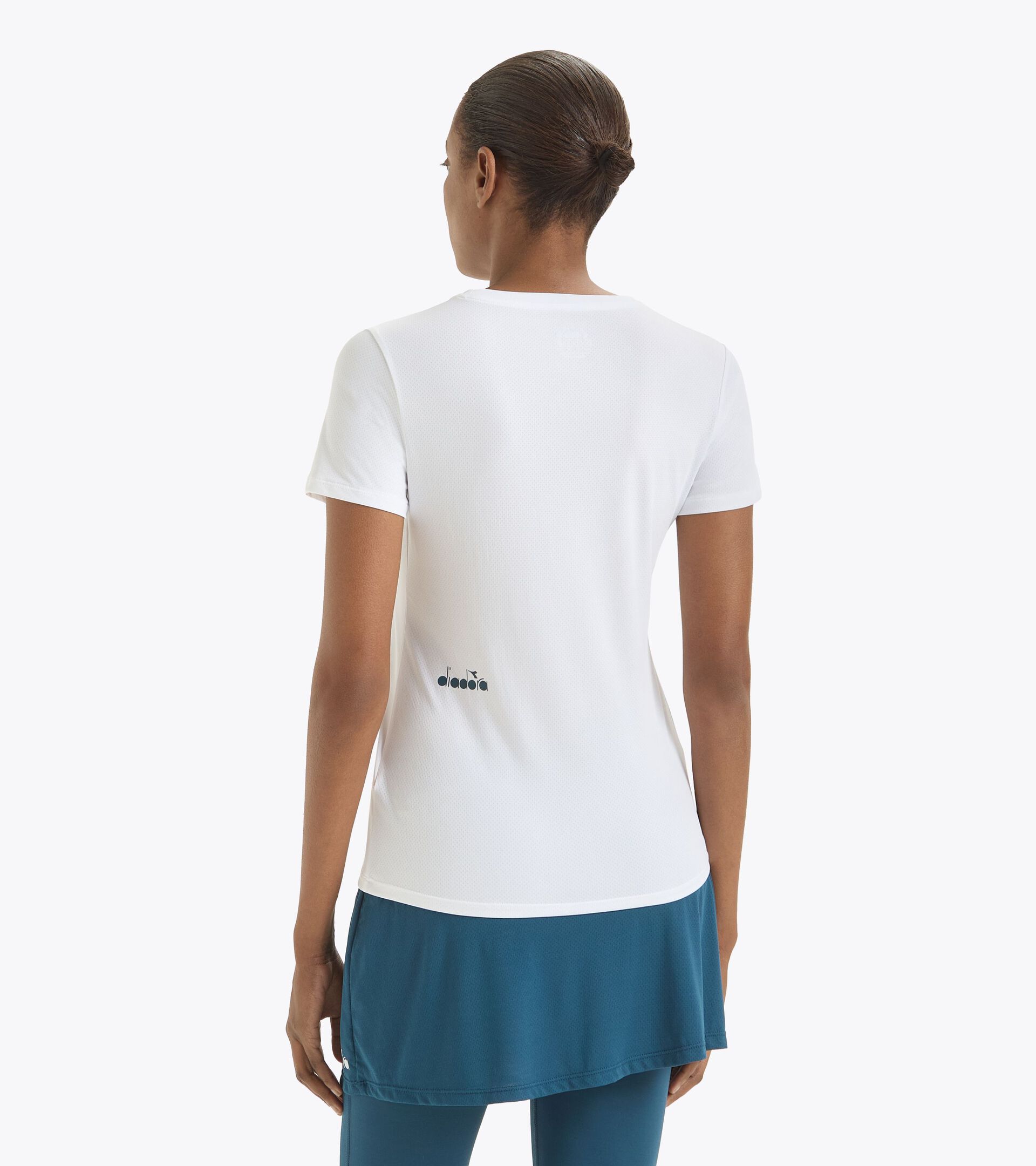 T-shirt da tennis - Donna L. SS T-SHIRT TENNIS BIANCO OTTICO - Diadora