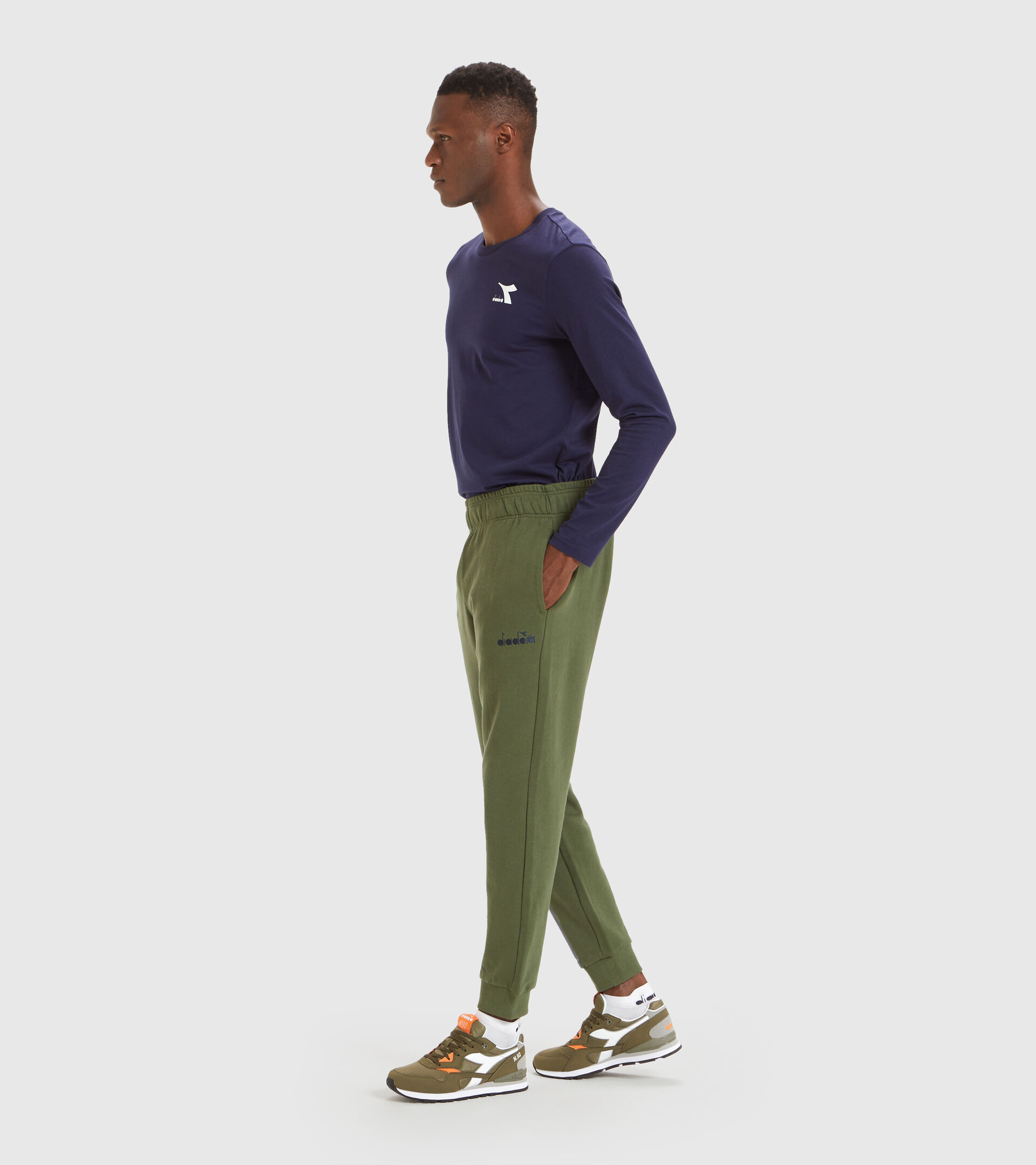 Sports trousers - Unisex PANT ICON CYPRESS GREEN - Diadora