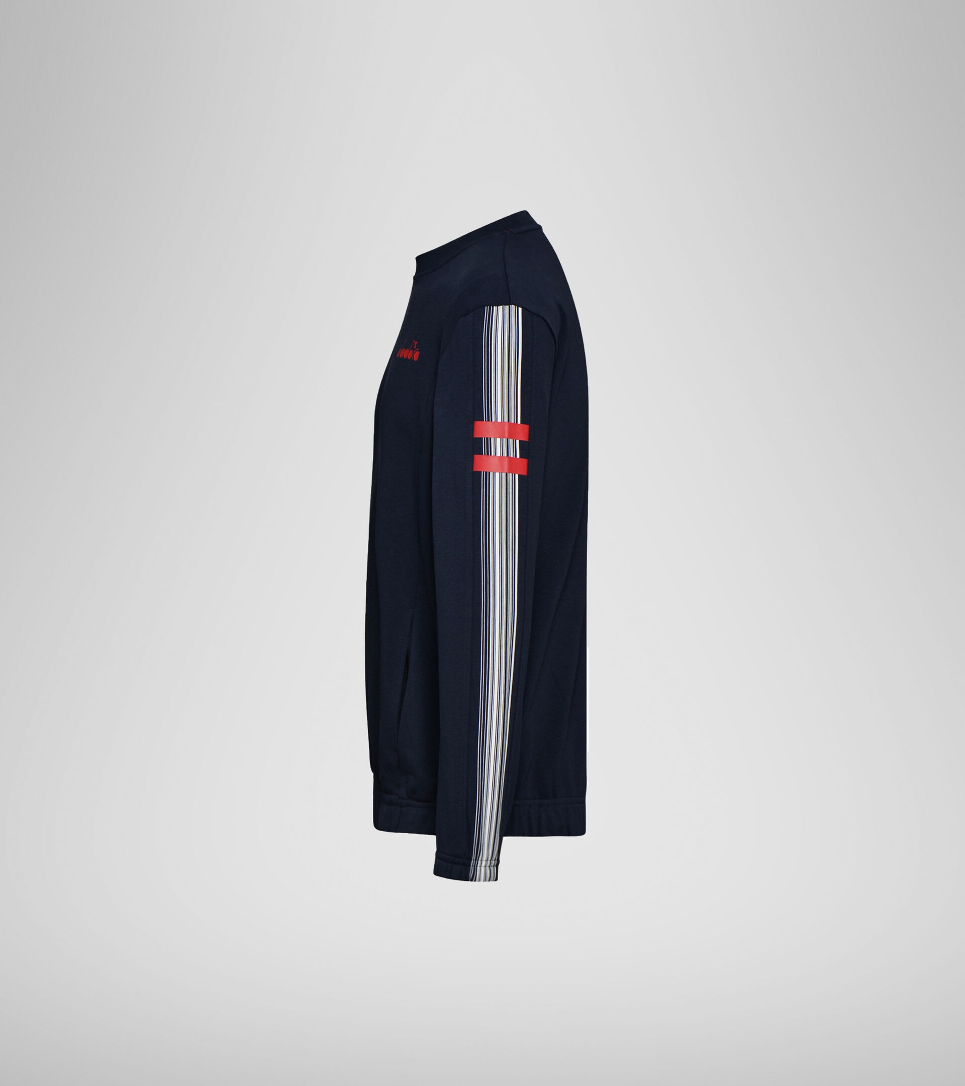 Crew-neck sweatshirt - Men SWEATSHIRT CREW BLKBAR BLUE CORSAIR - Diadora