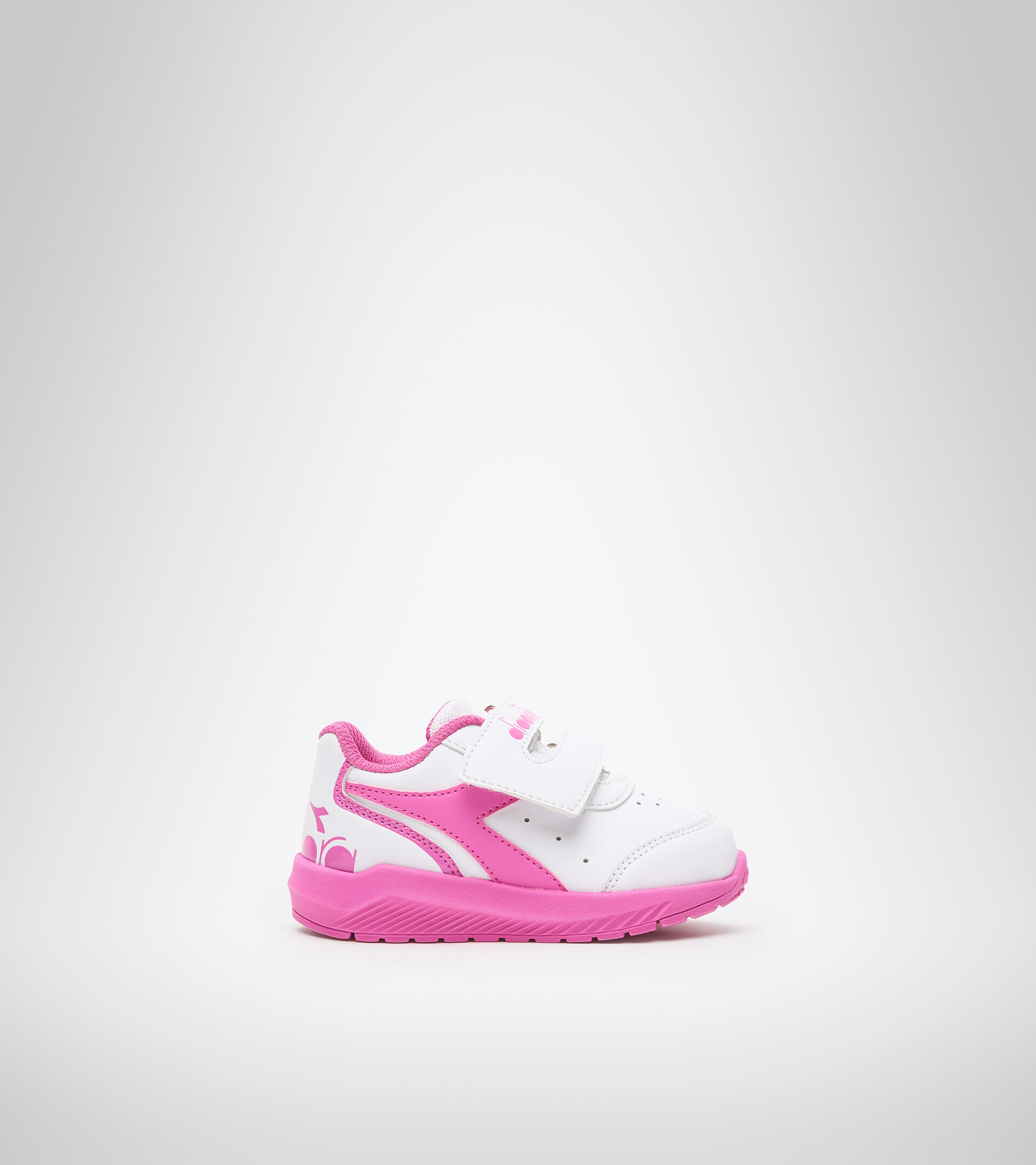 Running shoe - Unisex kids FALCON SL I WHITE/MAGENTA - Diadora