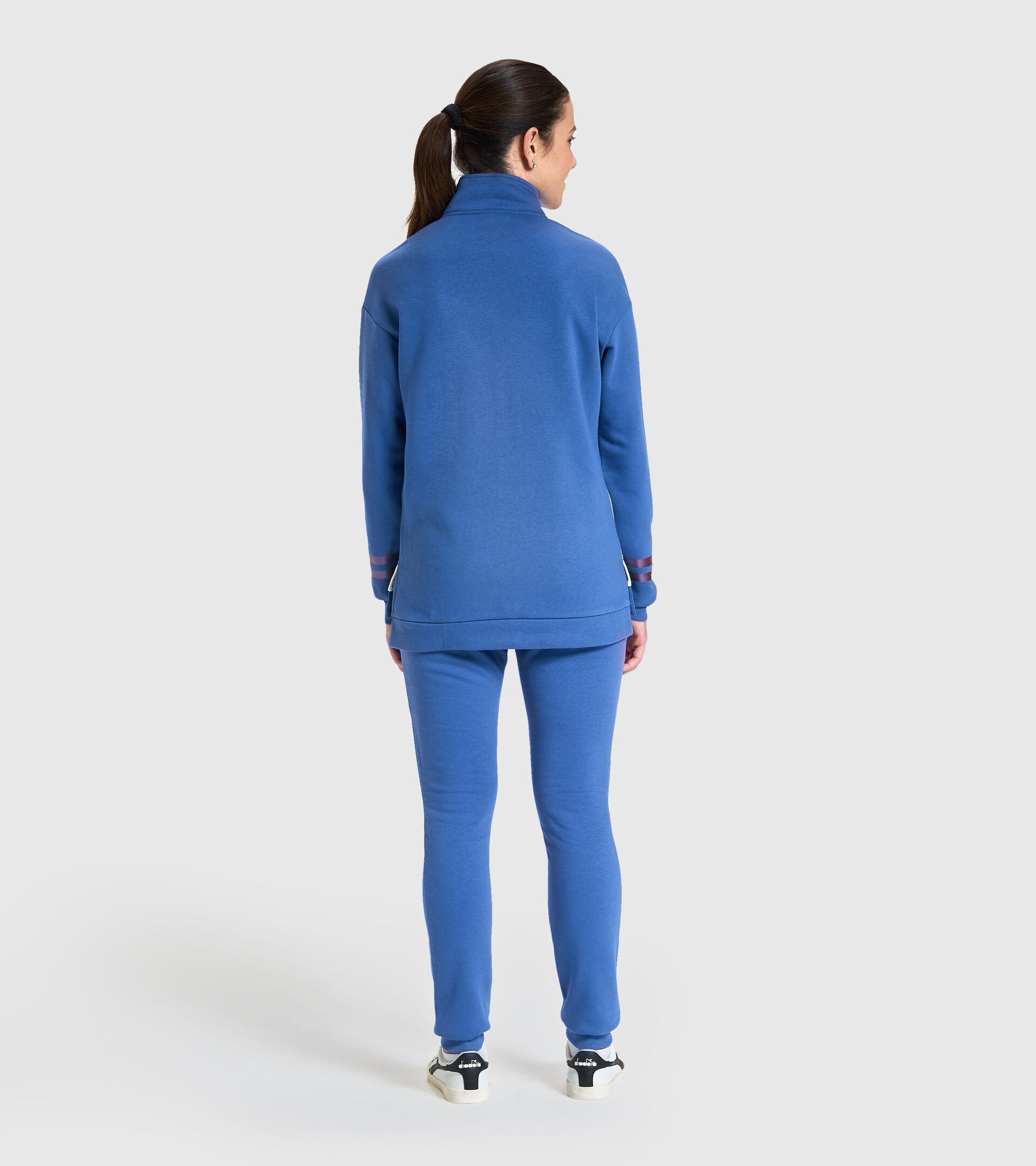 Tracksuit - Women L.TRACKSUIT FZ CORE BIJOU BLUE - Diadora