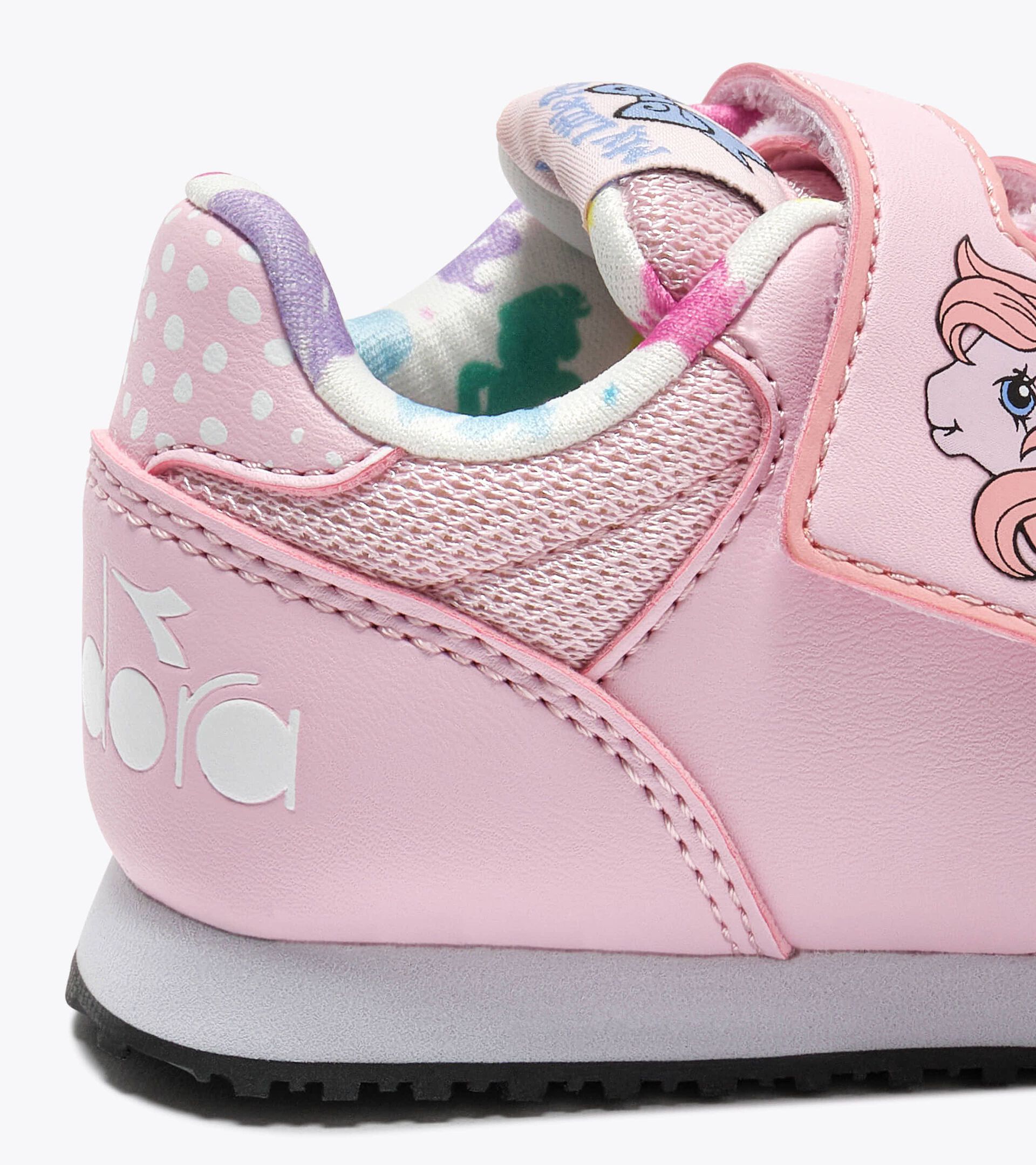Zapatilla deportiva My Little Pony - Ni&ntilde;as - 1-4&nbsp;a&ntilde;os 
 K-RUN MY LITTLE PONY TD ROSA CUNA - Diadora