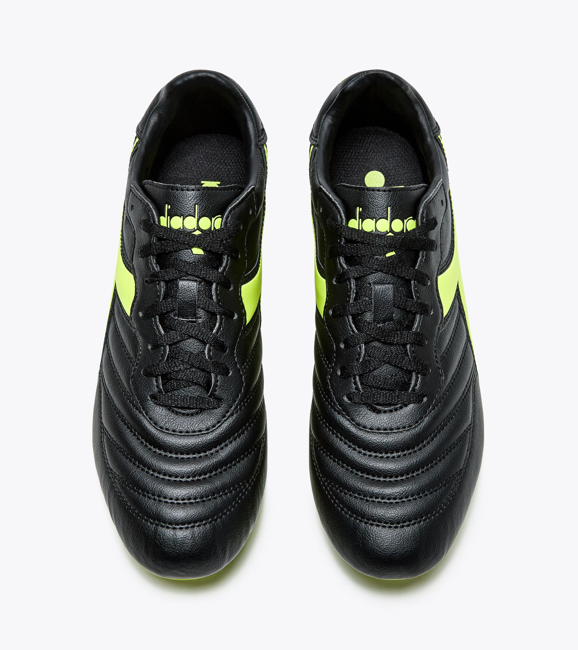 Scarpa da calcio per terreni compatti - Uomo
 BRASIL R LPU NERO/GIALLO FLUO DIADORA - Diadora