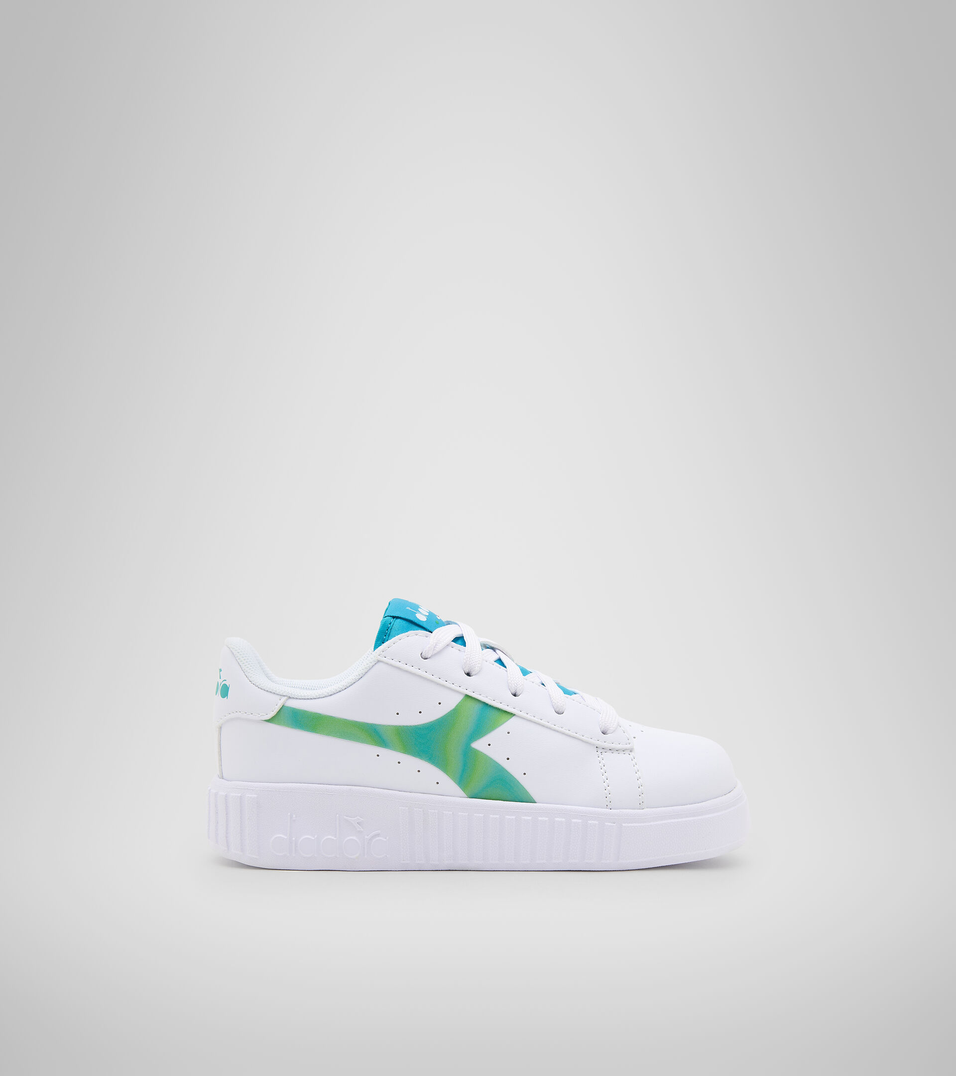 Sports shoes - Kids 4-8 years GAME STEP KALEIDO PS WHITE/BALTIC - Diadora