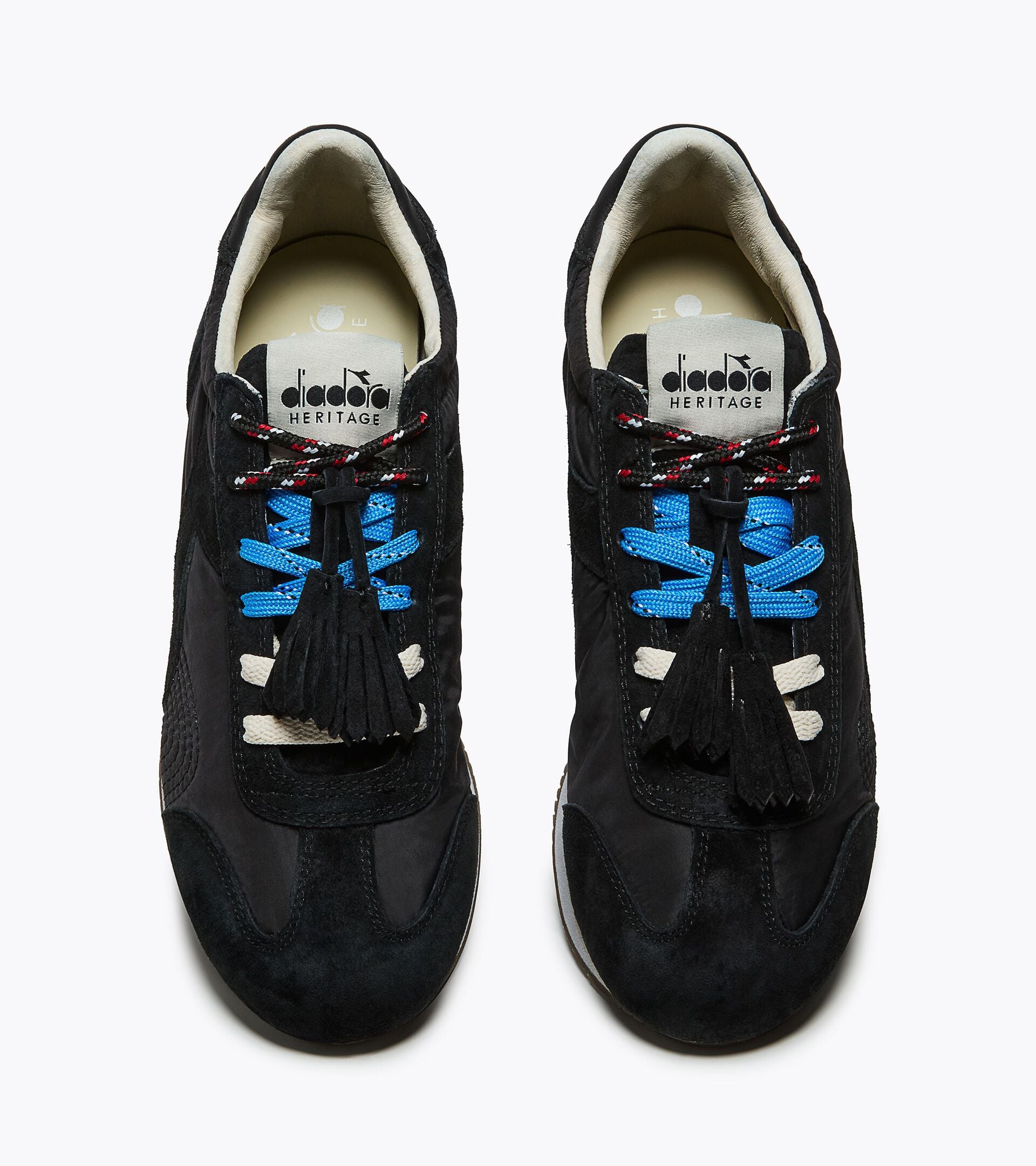 Sneakers Heritage - Profil bas - Femme EQUIPE USED WN NOIR - Diadora