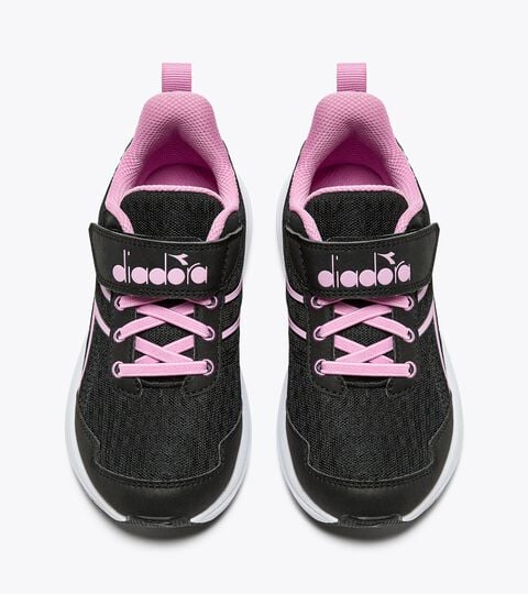 SNIPE 2 JR, BLACK/LILAC CHIFFON Running shoe - Double lacing system - Junior
SNIPE 2 JR BLACK/LILAC CHIFFON - Diadora