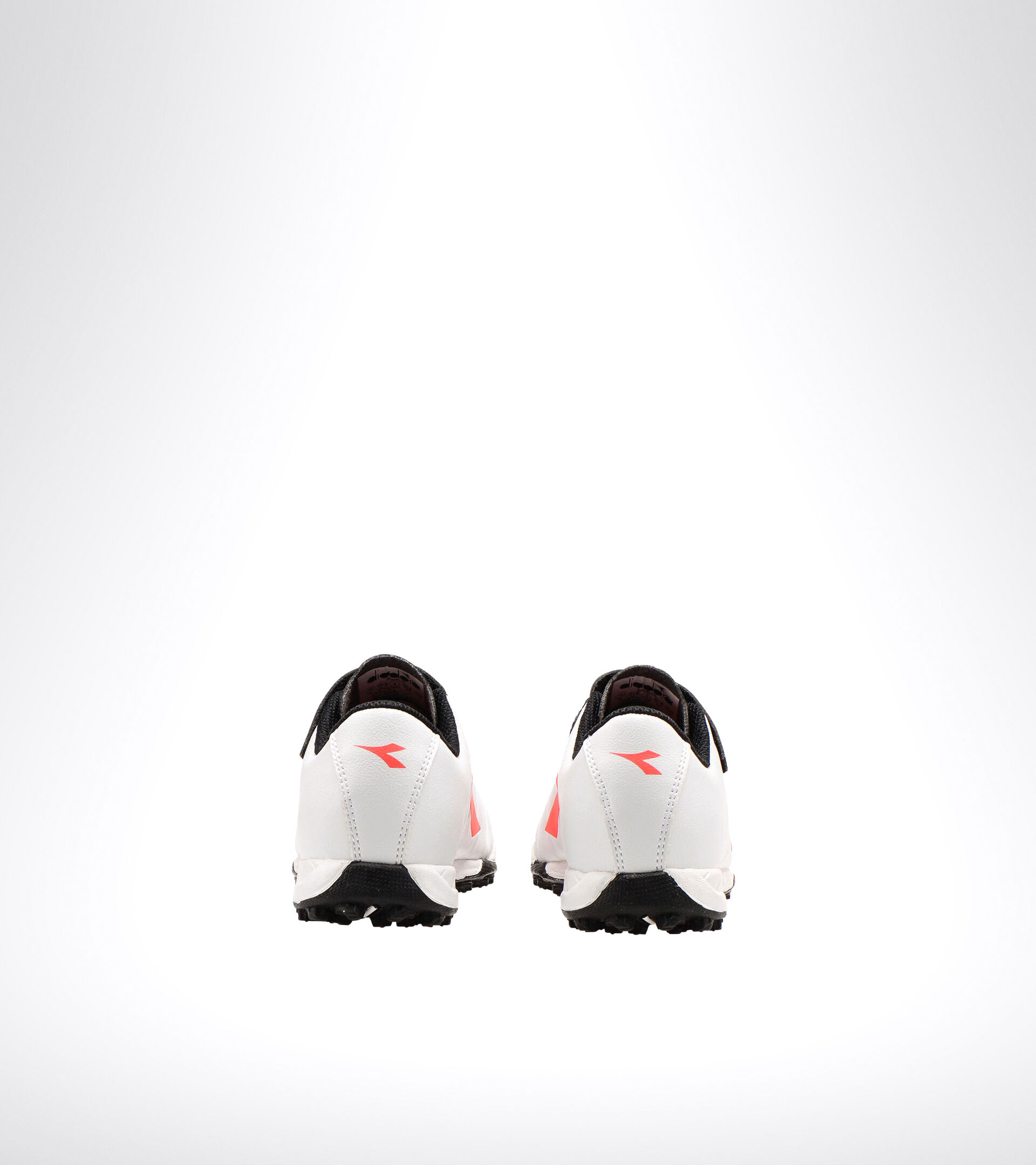 Chaussures de football pour terrains durs ou gazon synthétique - Unisexe Enfant PICHICHI 3 TF JR VE BIANCO/NERO/ROSSO FLUO - Diadora
