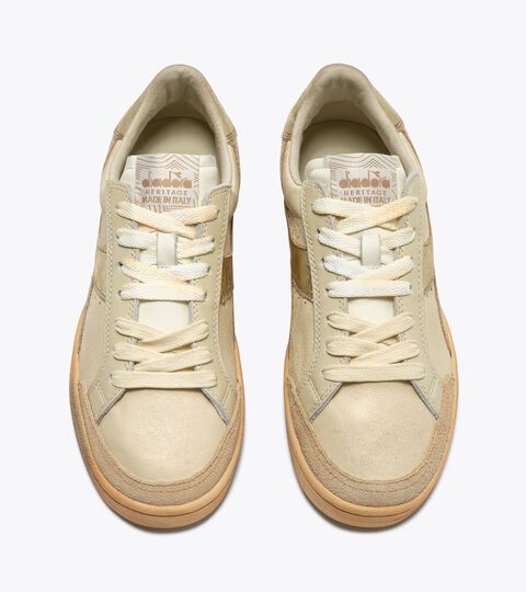 Heritage Leather Sneakers - Made In Italy - All-gender
 PRESTIGE AGED ITALIA RICH GOLD - Diadora