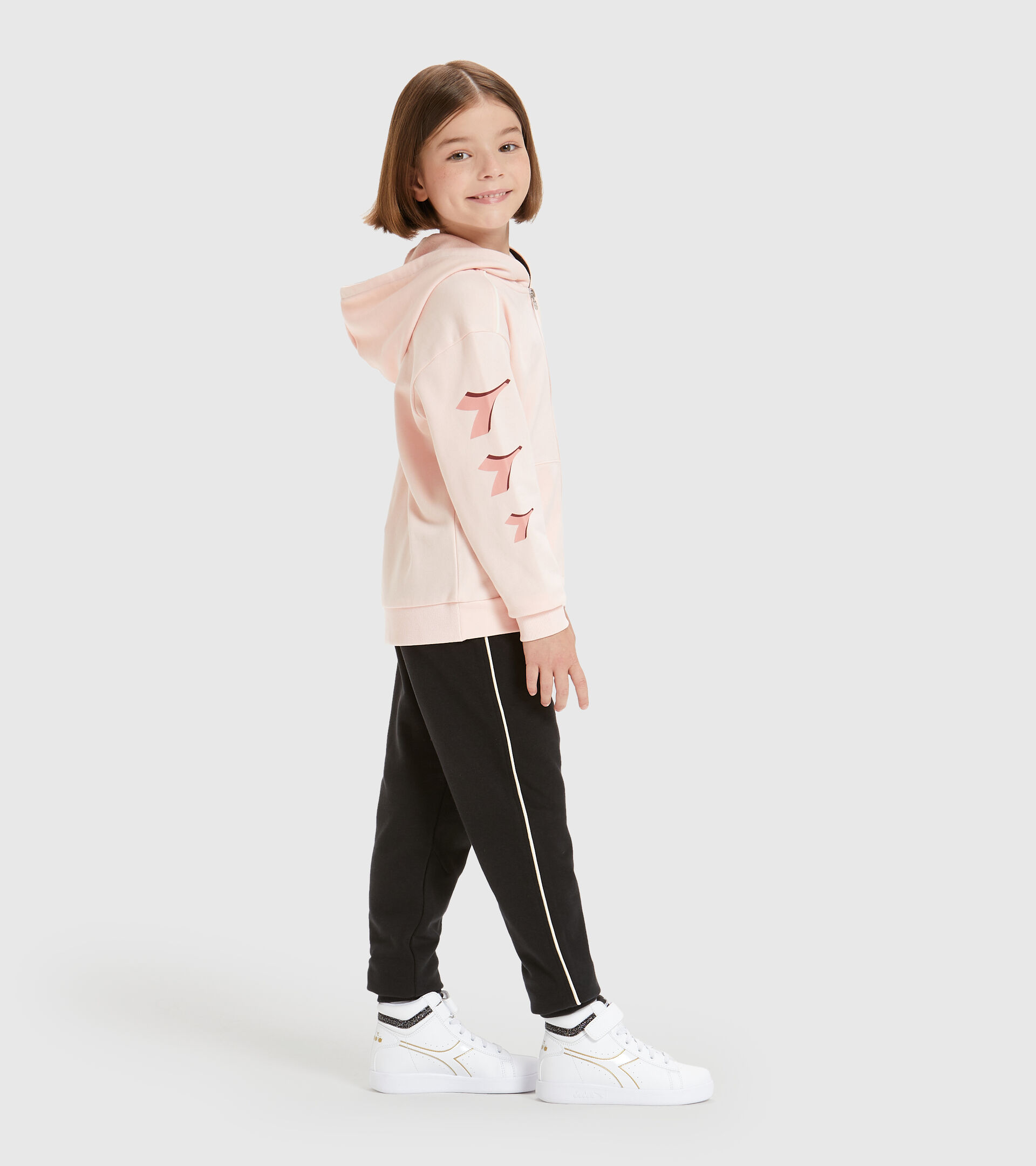 Tracksuit - Kids JU.HD FZ TRACKSUIT CUBIC VEILED PINK - Diadora