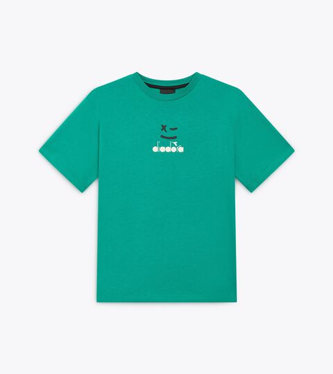 T-shirt à manches courtes -  Ado garçon JB. T-SHIRT SS SMILE LOGO CACTUS - Diadora