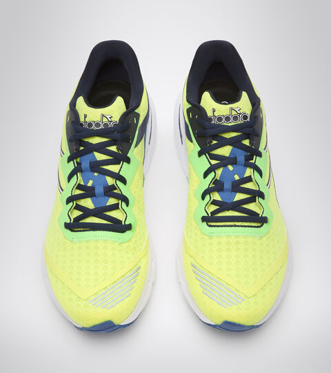 MYTHOS BLUSHIELD VOLO 2, NEON AMARILLO/WSS/LIRIO NEGRO Zapatillas de running - Hombre MYTHOS BLUSHIELD VOLO 2 NEON AMARILLO/WSS/LIRIO NEGRO - Diadora