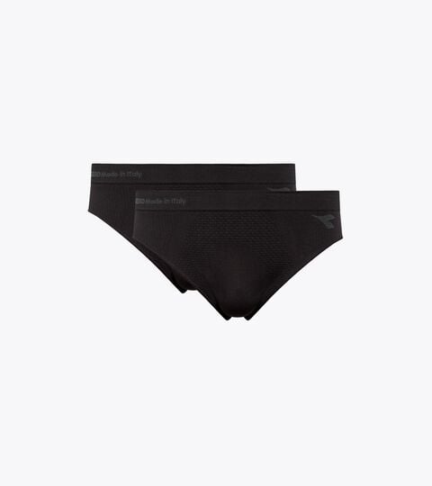 BRIEF STRATOZERO, NOIR Slip technique de course - Lot de 2 - Homme BRIEF STRATOZERO NOIR - Diadora