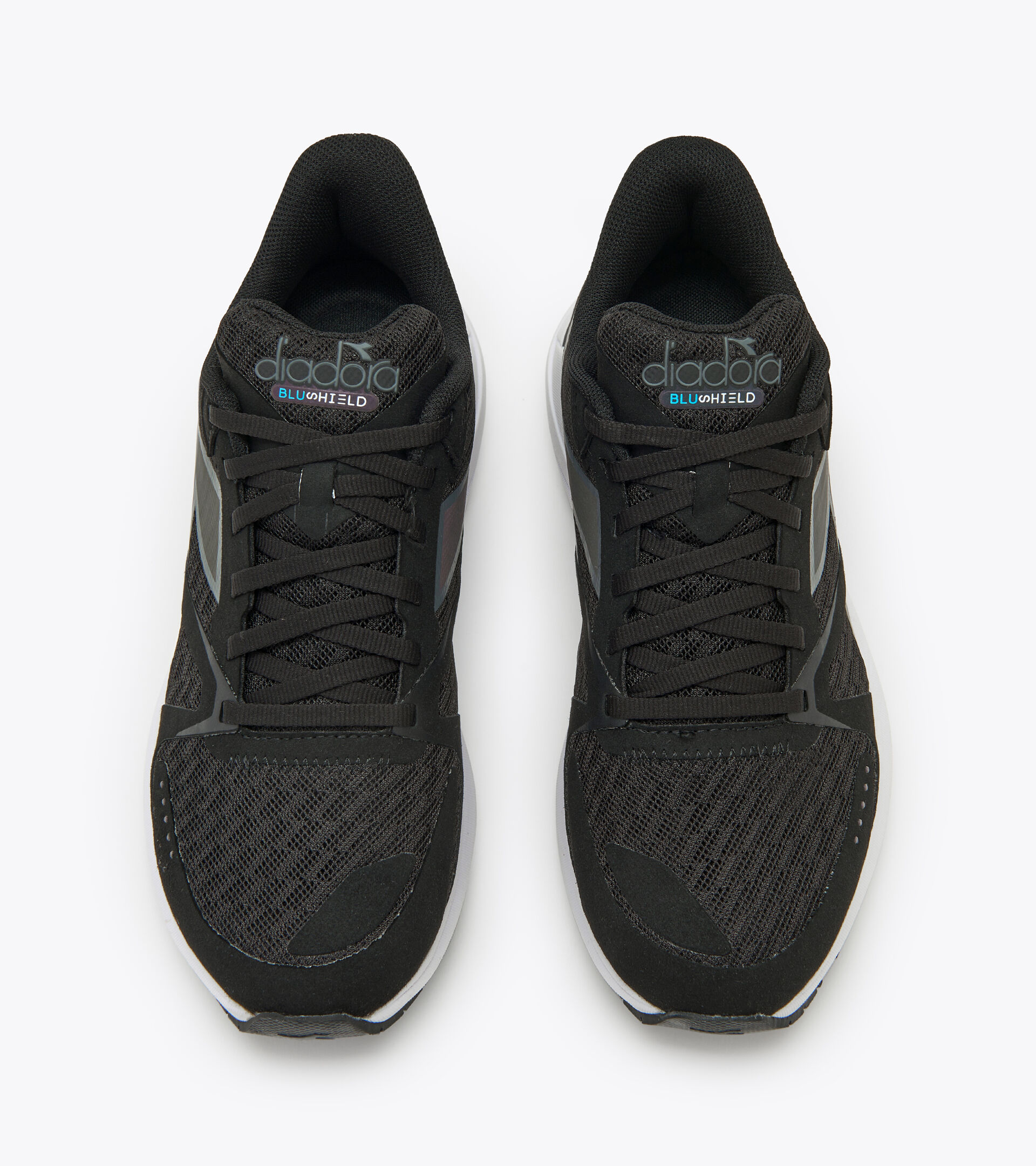 Running shoes - Women MYTHOS BLUSHIELD 8 VORTICE HIP WIDE W NOIR/BLANC (C7406) - Diadora