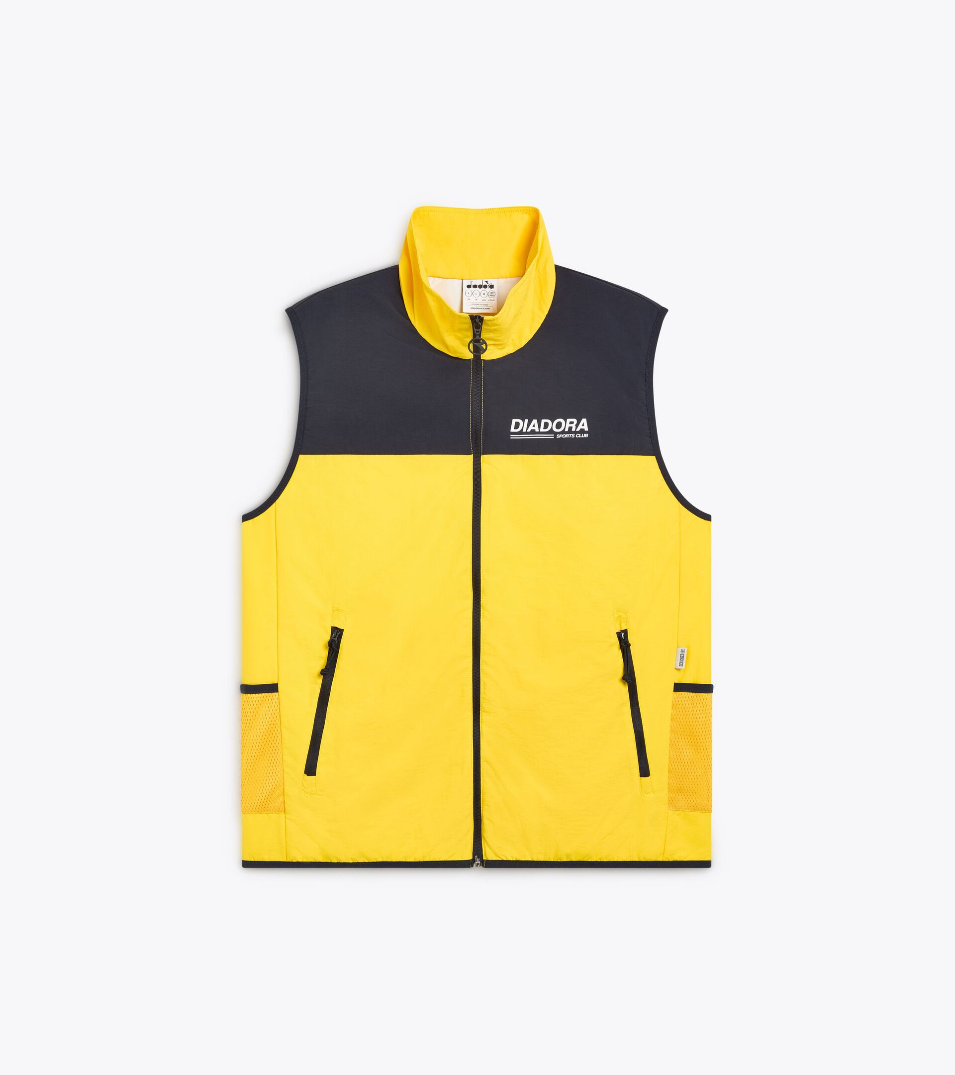 Legacy windproof vest - Made in Italy - All-Gender VEST INSULATED LEGACY HIGH VISIBILITY - Diadora
