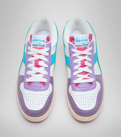 MAGIC BASKET LOW ICONA WN, ENGLISH LAVENDER/WHITE Chaussures de sport - Femme MAGIC BASKET LOW ICONA WN ENGLISH LAVENDER/WHITE - Diadora