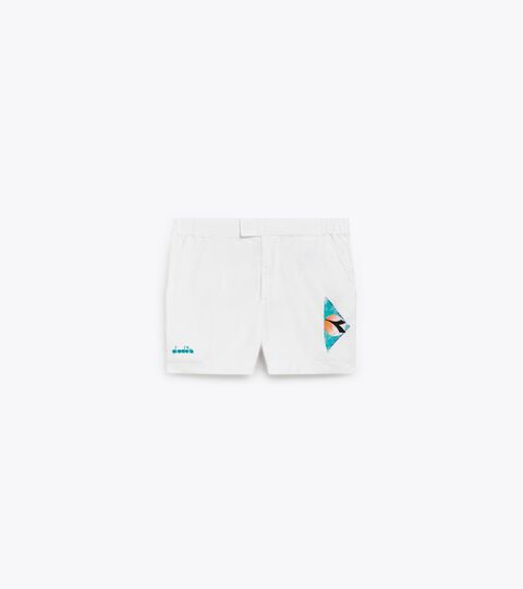 Short de sport style années 90 - Made in Italy - Homme SHORTS TENNIS 90 BLANC VIF - Diadora