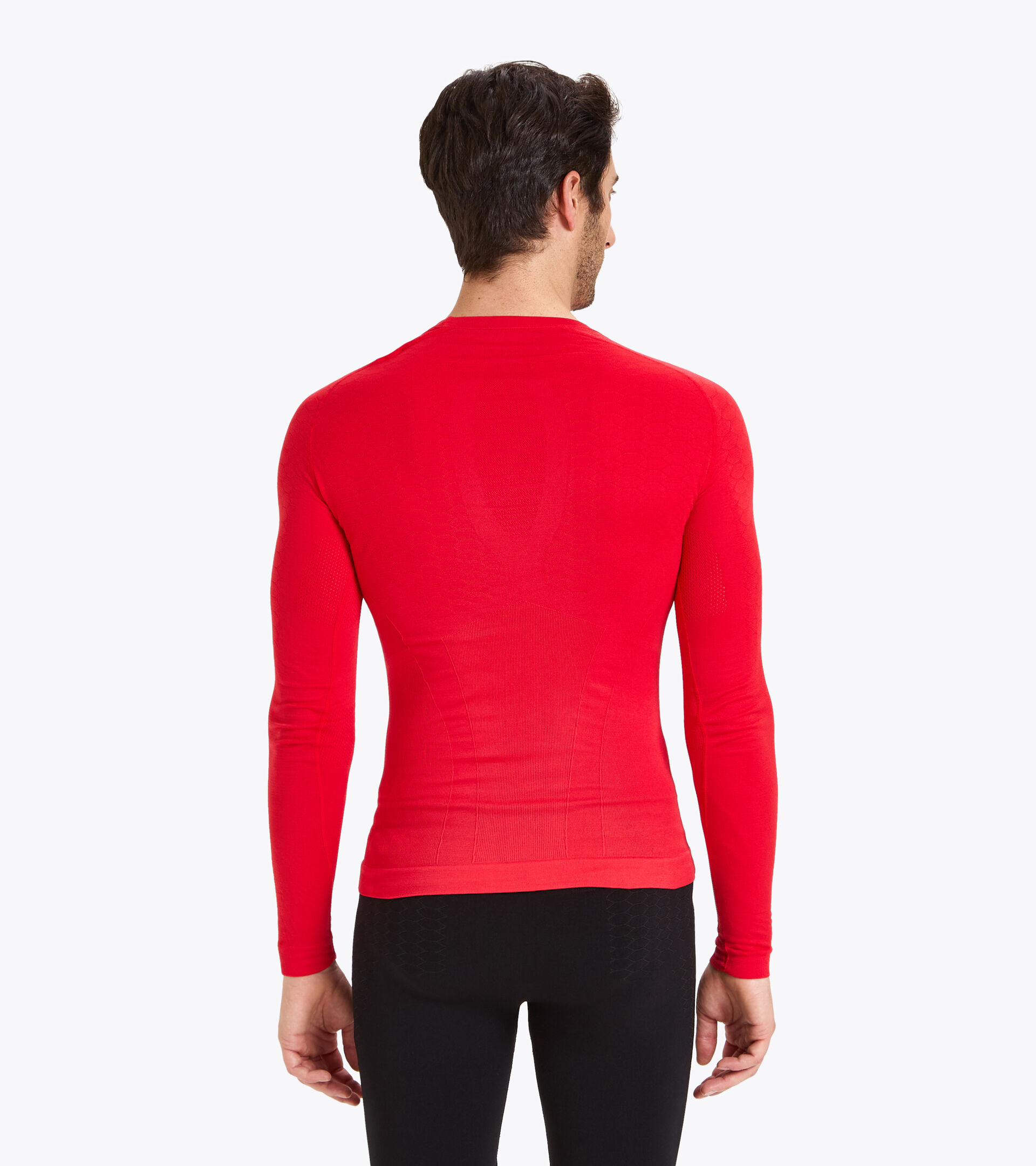 Long-sleeved training t-shirt - Men LS T-SHIRT ACT LYCHEE - Diadora