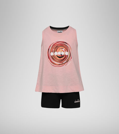 Survêtement - Filles JG. SET SL TWISTER ROSE PEAU DE PECHE - Diadora