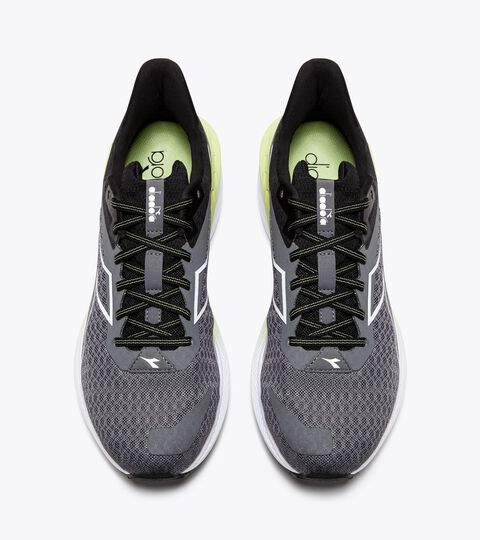 Neutral running shoes -  Men’s STRADA 2 STEEL GRAY/WHITE/BLACK - Diadora